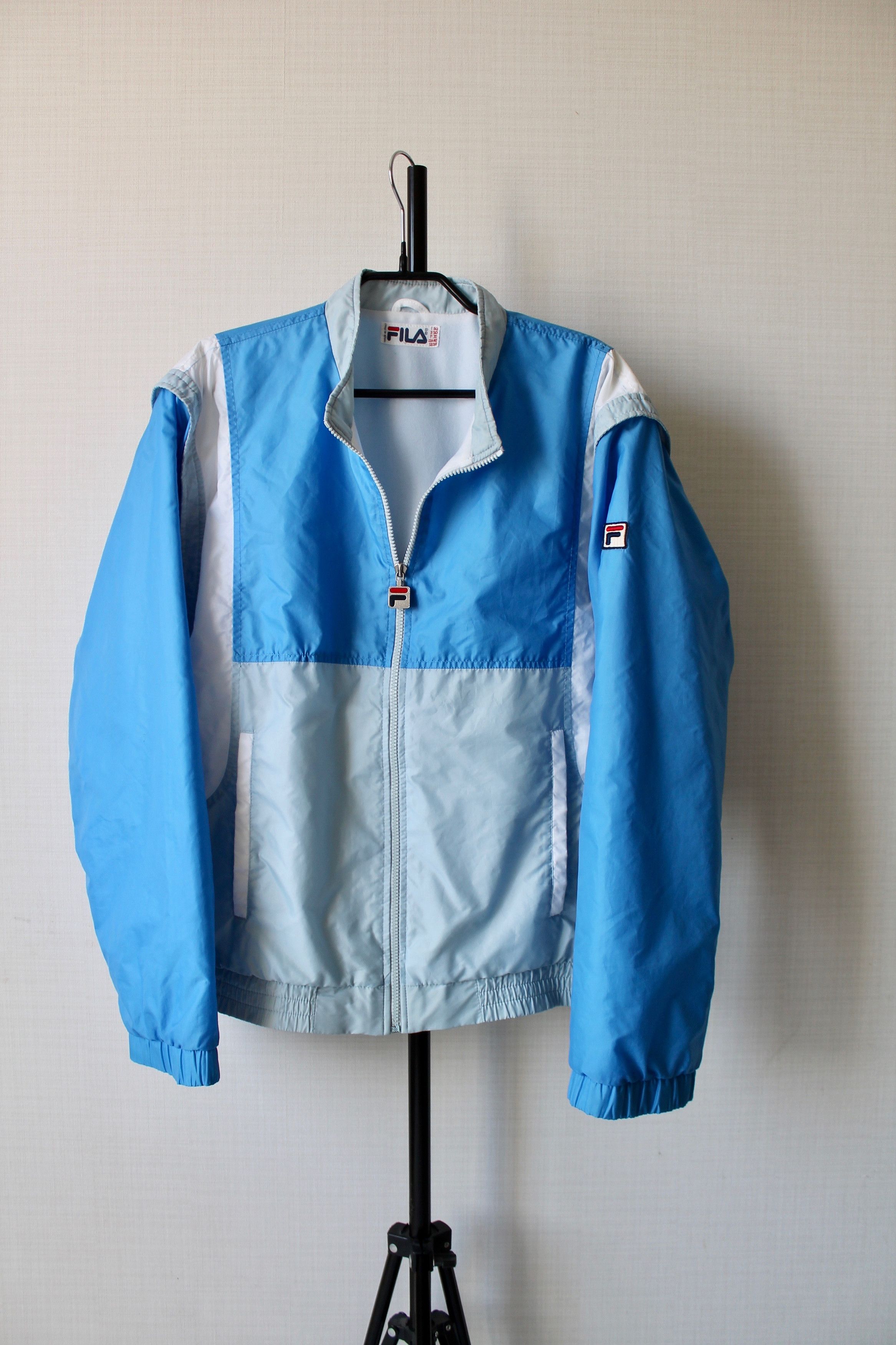 Fila 70's - 80's FILA Vintage Light Jacket RARE Size US M / EU 48-50 / 2 - 1 Thumbnail