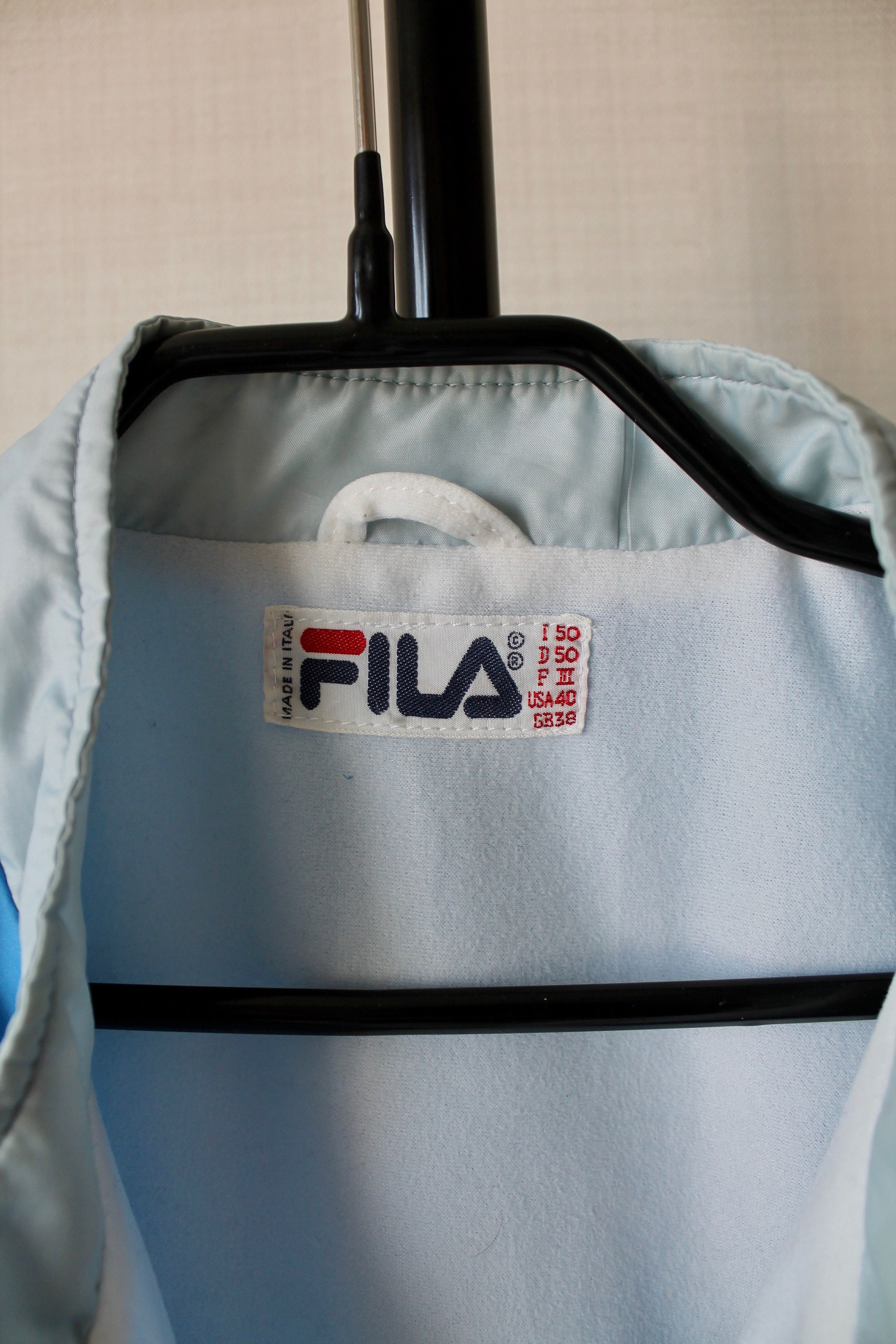 Fila 70's - 80's FILA Vintage Light Jacket RARE Size US M / EU 48-50 / 2 - 6 Thumbnail