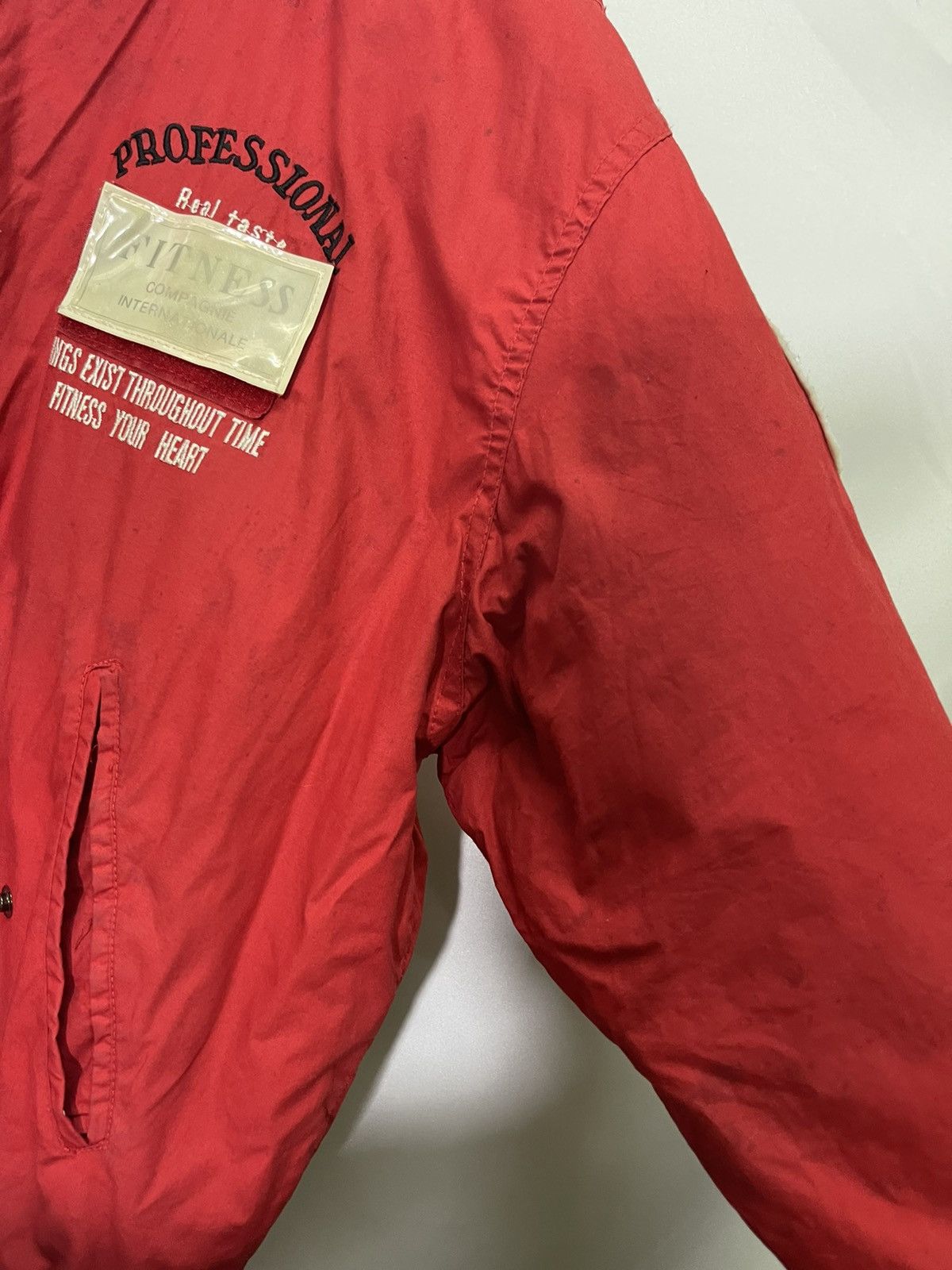 Vintage VINTAGE FITNESS OF ROADCLUB VARSITY JACKET Size US M / EU 48-50 / 2 - 9 Thumbnail