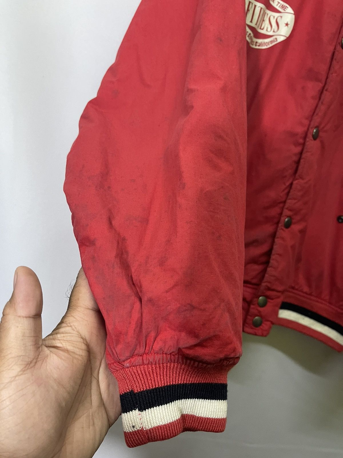 Vintage VINTAGE FITNESS OF ROADCLUB VARSITY JACKET Size US M / EU 48-50 / 2 - 6 Thumbnail