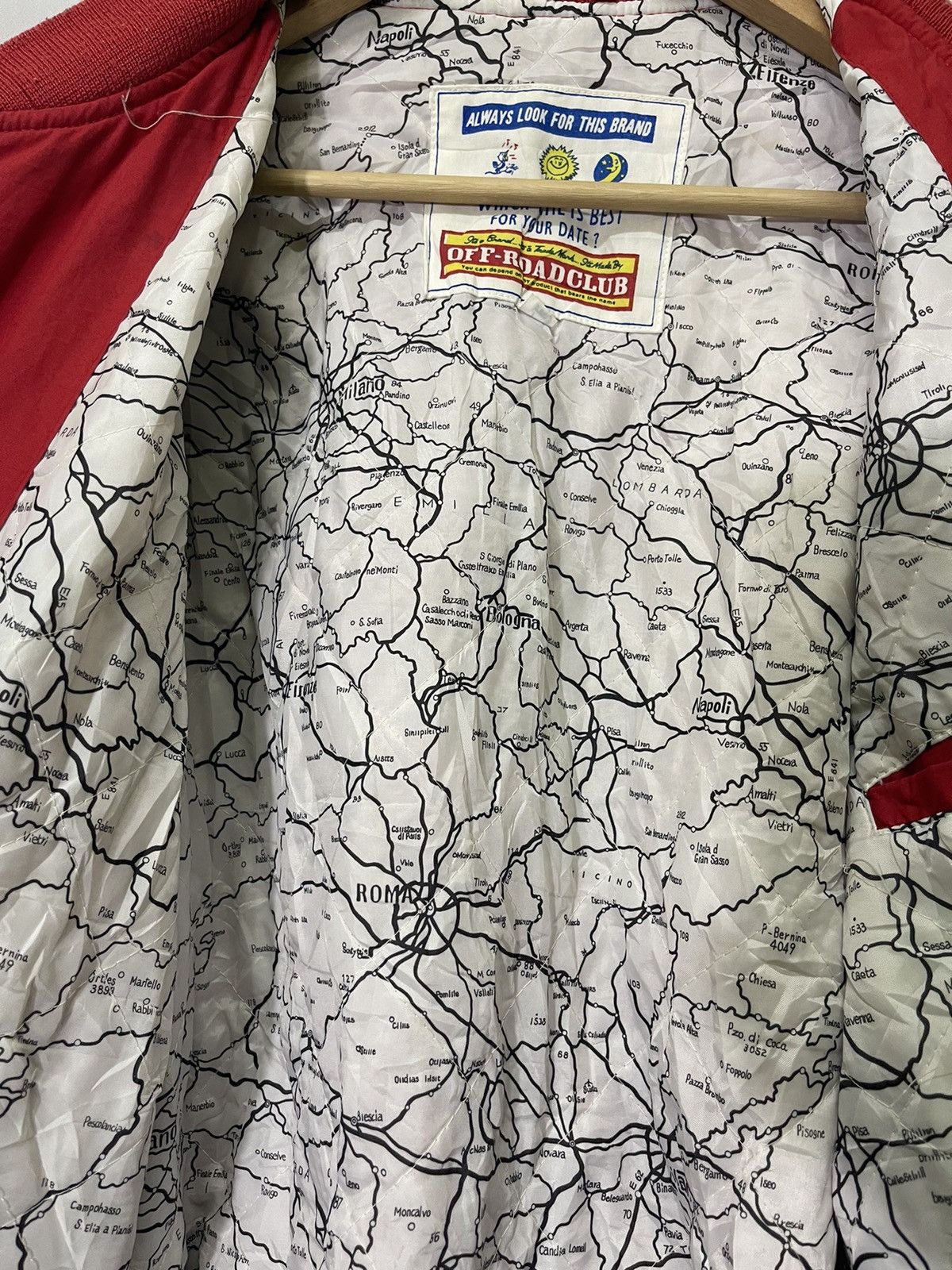Vintage VINTAGE FITNESS OF ROADCLUB VARSITY JACKET Size US M / EU 48-50 / 2 - 16 Thumbnail