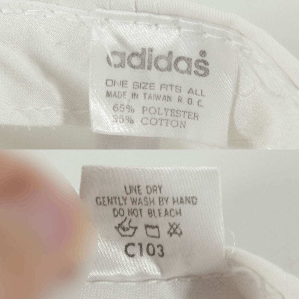 Adidas 90S Big Logo Cap Size ONE SIZE - 8 Thumbnail
