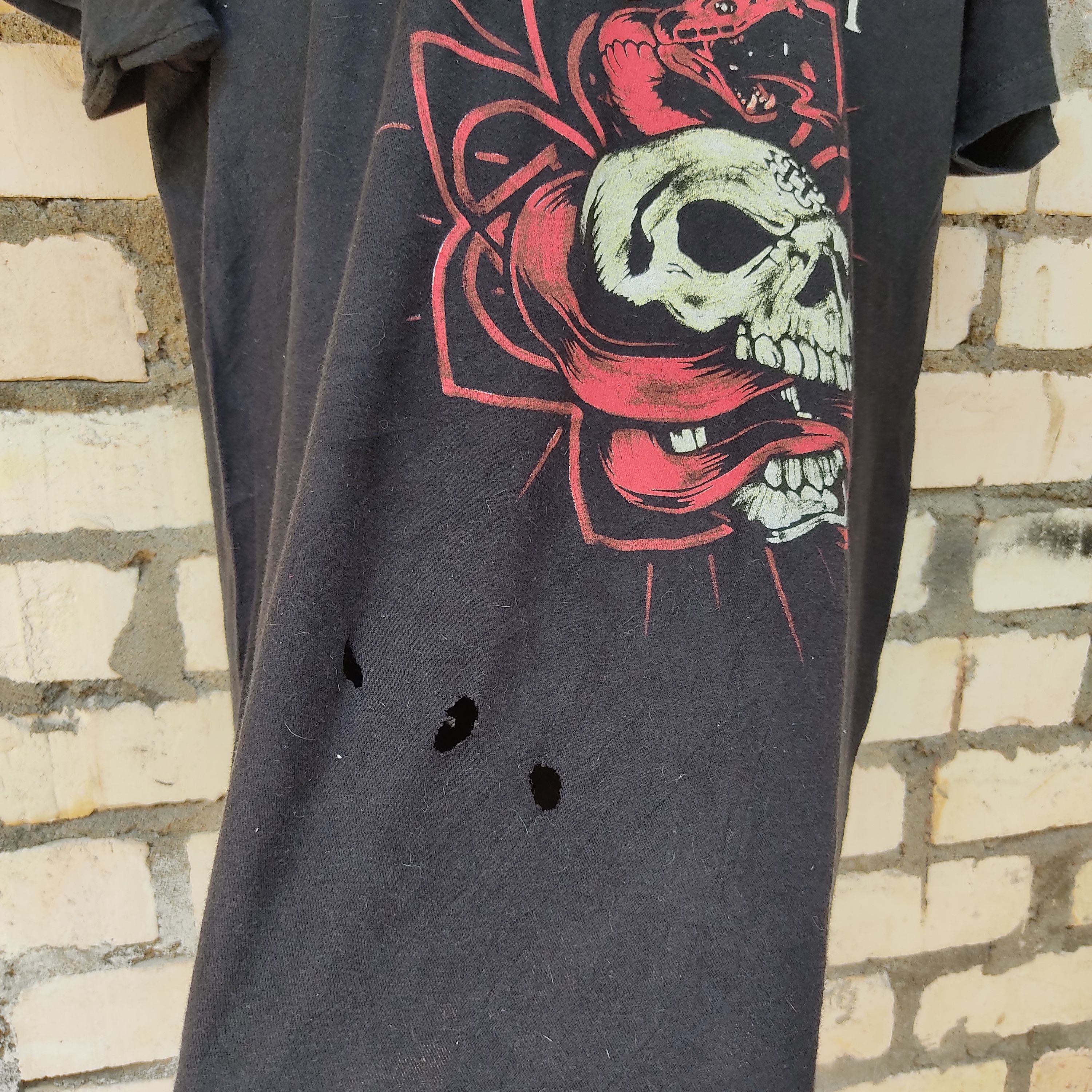 Tultex Breaking Benjamin TRASHED T-shirts Rock Band Size US M / EU 48-50 / 2 - 2 Thumbnail