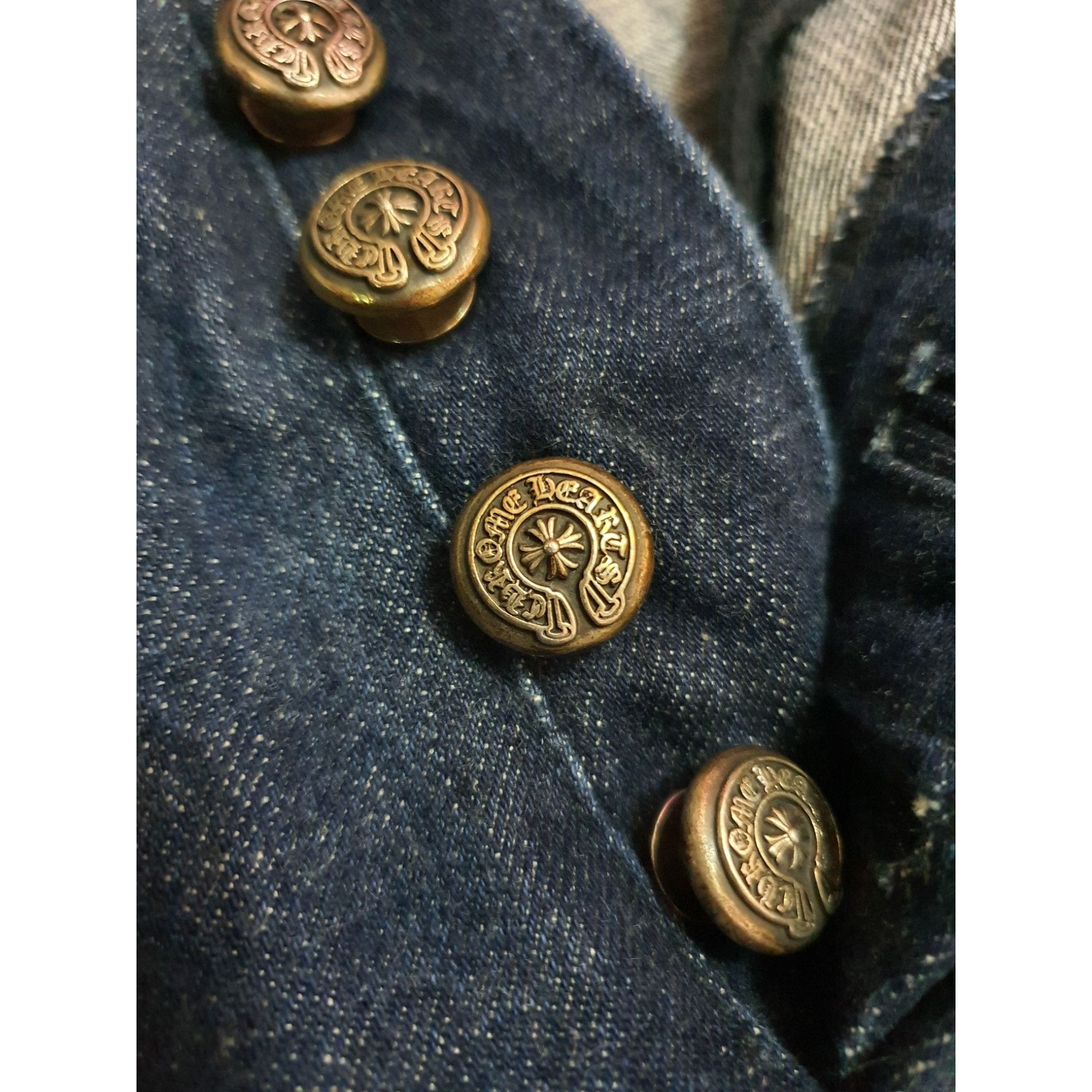 Chrome Hearts Waist 30" CHROME HEARTS Blue Jeans U.S.A. Size US 30 / EU 46 - 7 Thumbnail