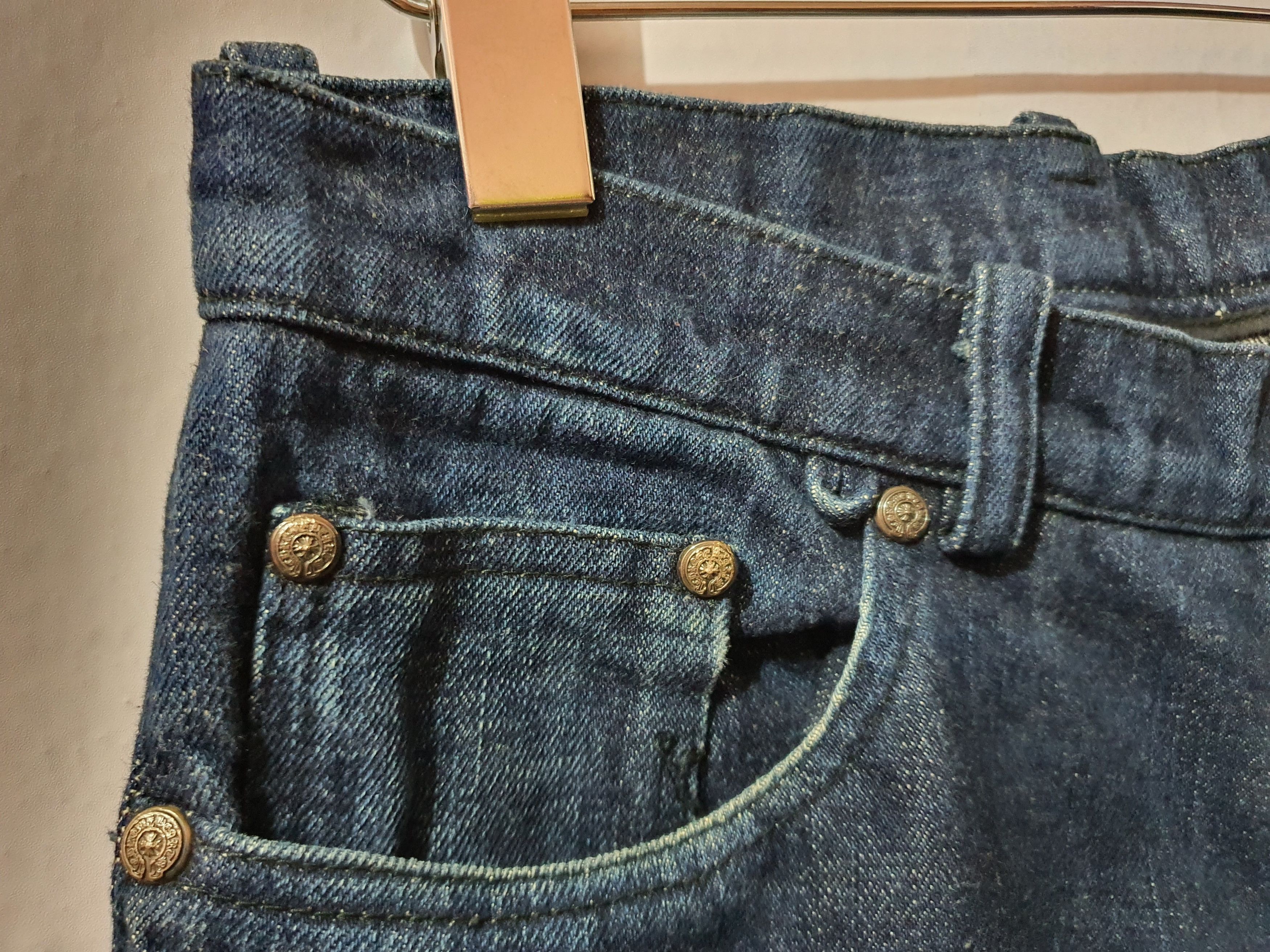 Chrome Hearts Waist 30" CHROME HEARTS Blue Jeans U.S.A. Size US 30 / EU 46 - 19 Thumbnail