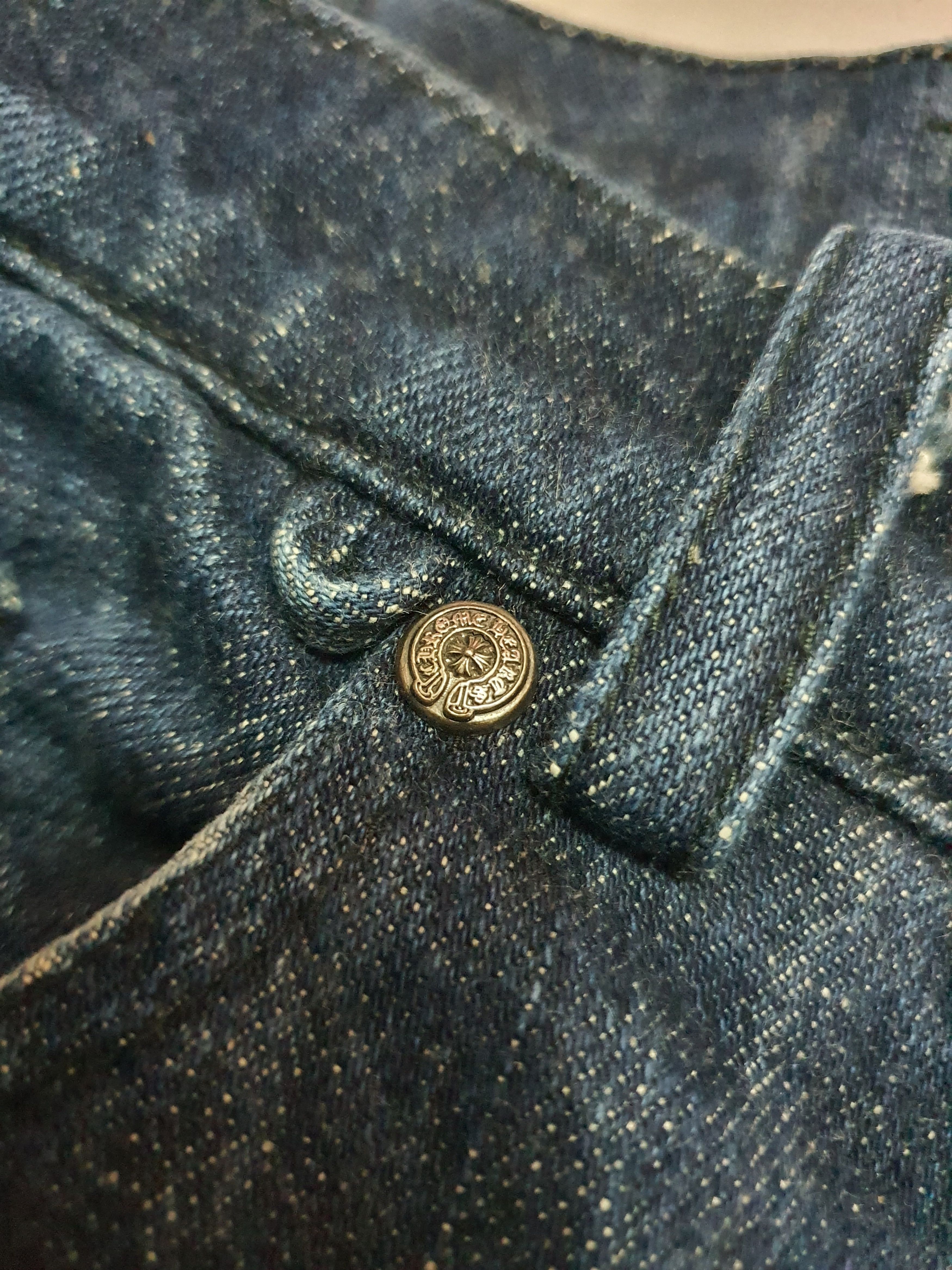 Chrome Hearts Waist 30" CHROME HEARTS Blue Jeans U.S.A. Size US 30 / EU 46 - 18 Thumbnail
