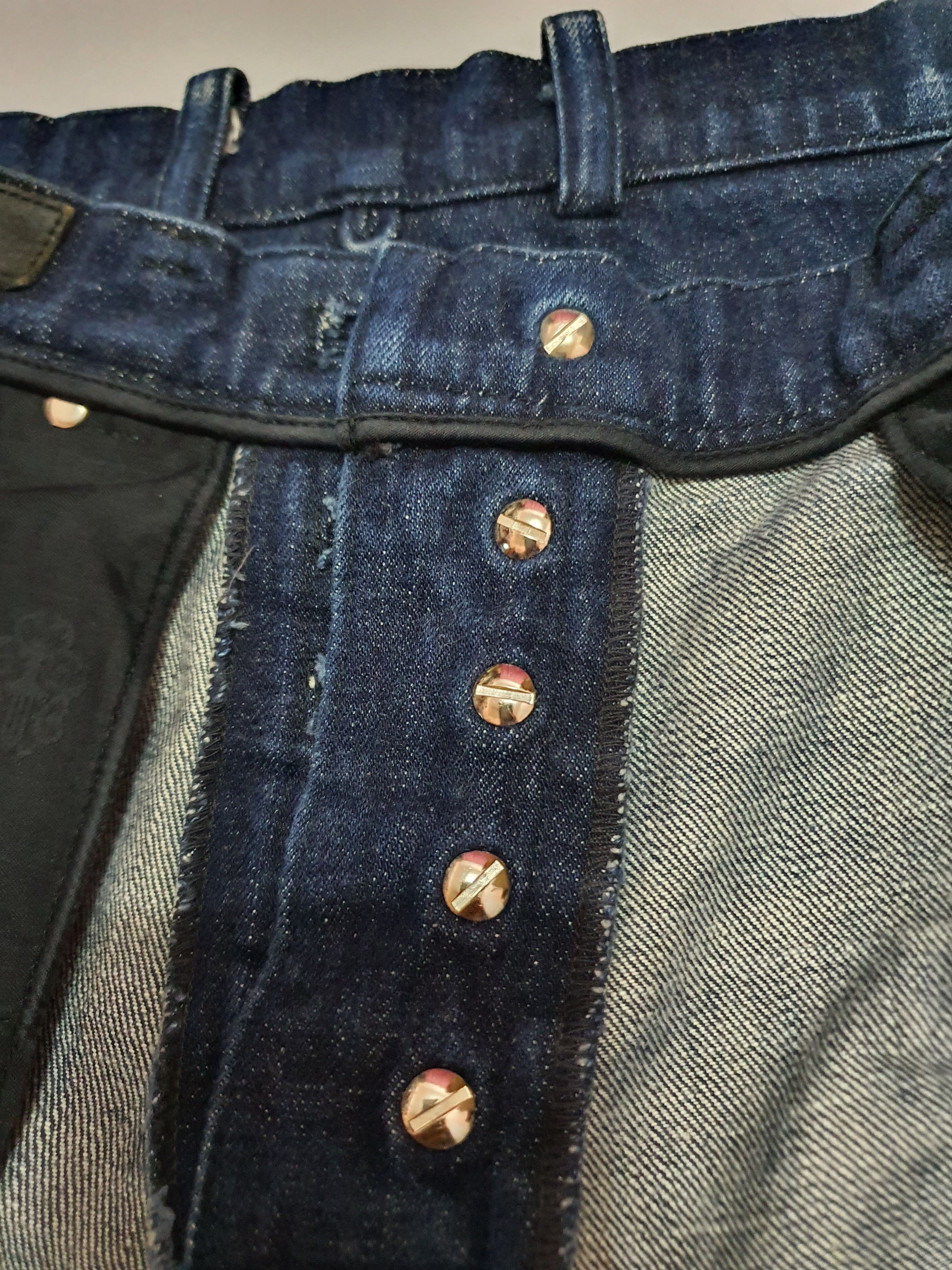 Chrome Hearts Waist 30" CHROME HEARTS Blue Jeans U.S.A. Size US 30 / EU 46 - 15 Thumbnail