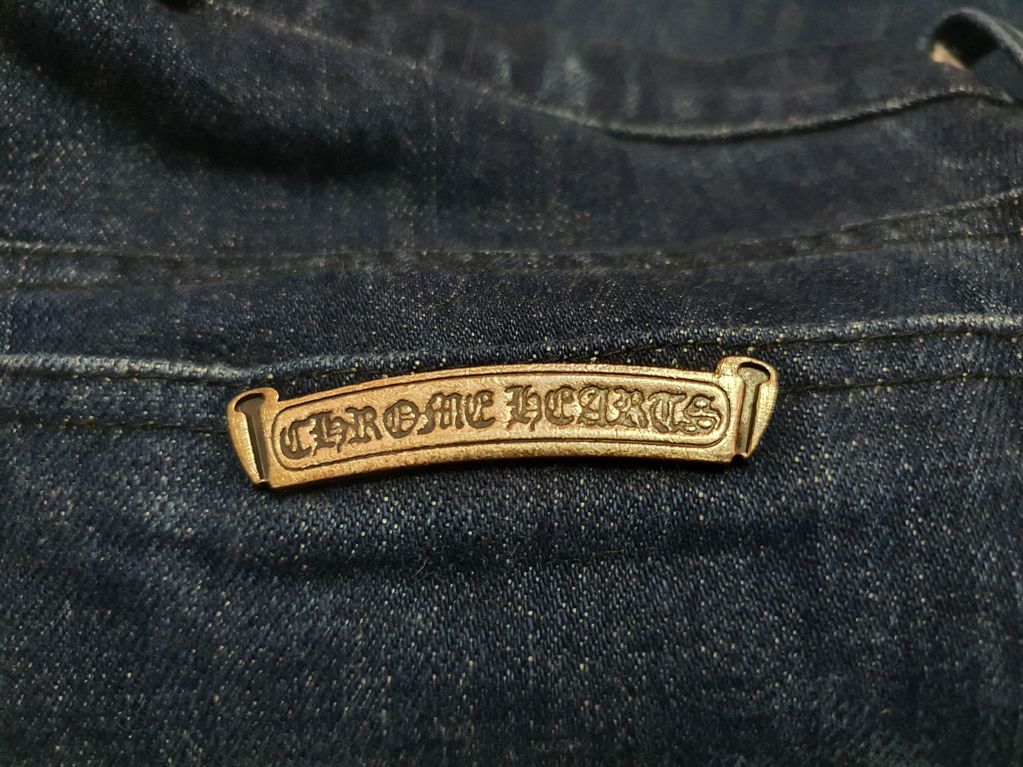 Chrome Hearts Waist 30" CHROME HEARTS Blue Jeans U.S.A. Size US 30 / EU 46 - 5 Thumbnail