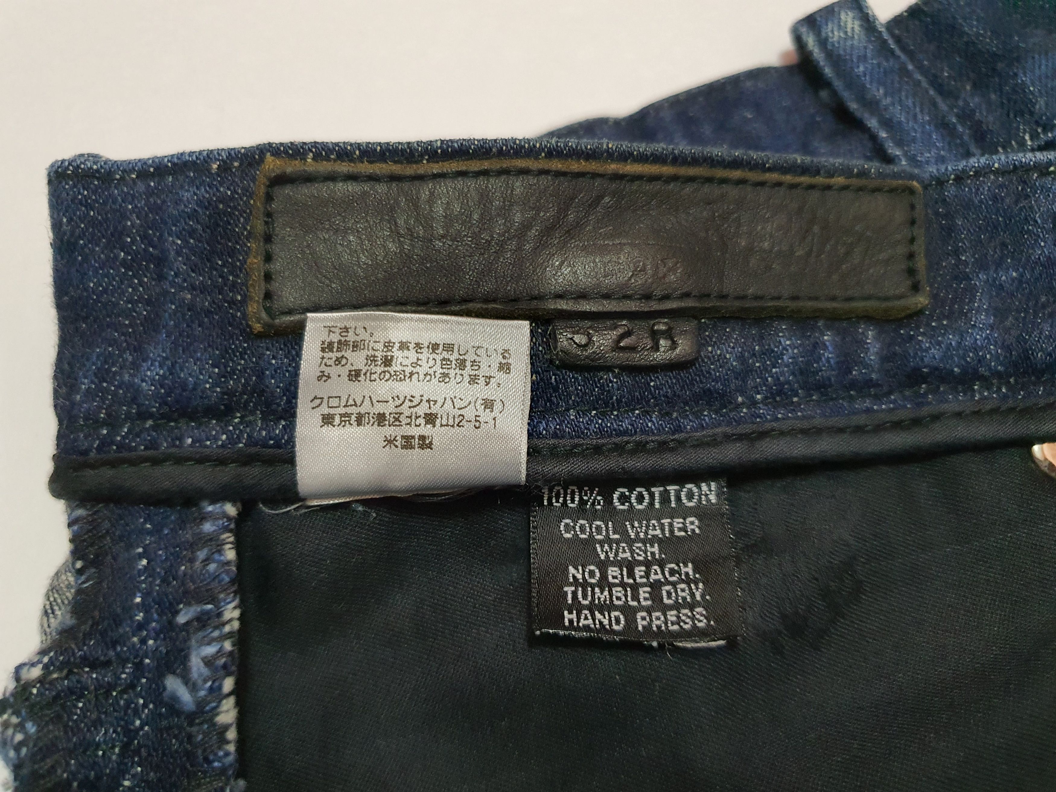 Chrome Hearts Waist 30" CHROME HEARTS Blue Jeans U.S.A. Size US 30 / EU 46 - 12 Thumbnail