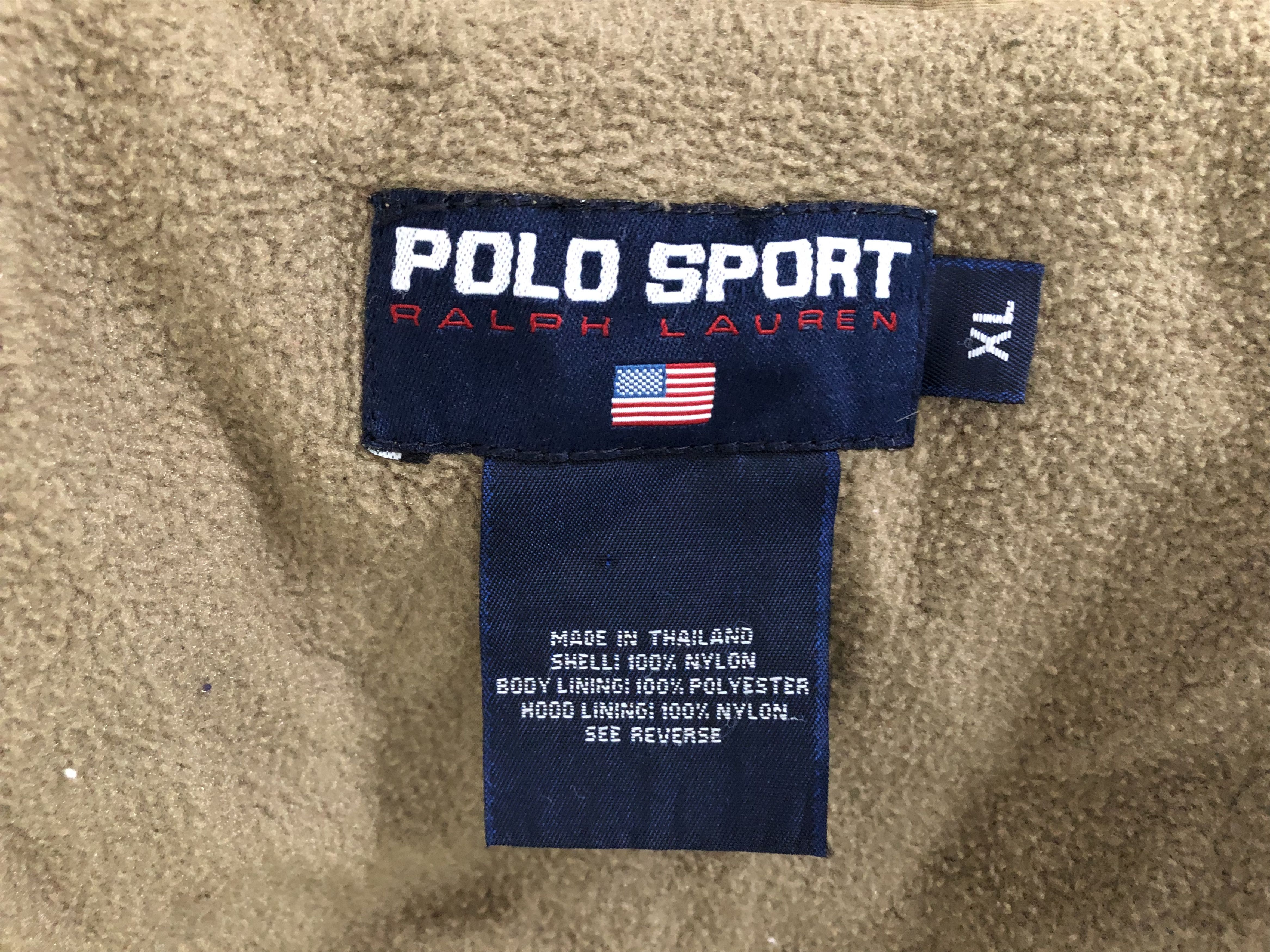 Polo Ralph Lauren VINTAGE POLO RALPH LAUREN HI TECH HOODED JACKET XL Size US XL / EU 56 / 4 - 11 Thumbnail