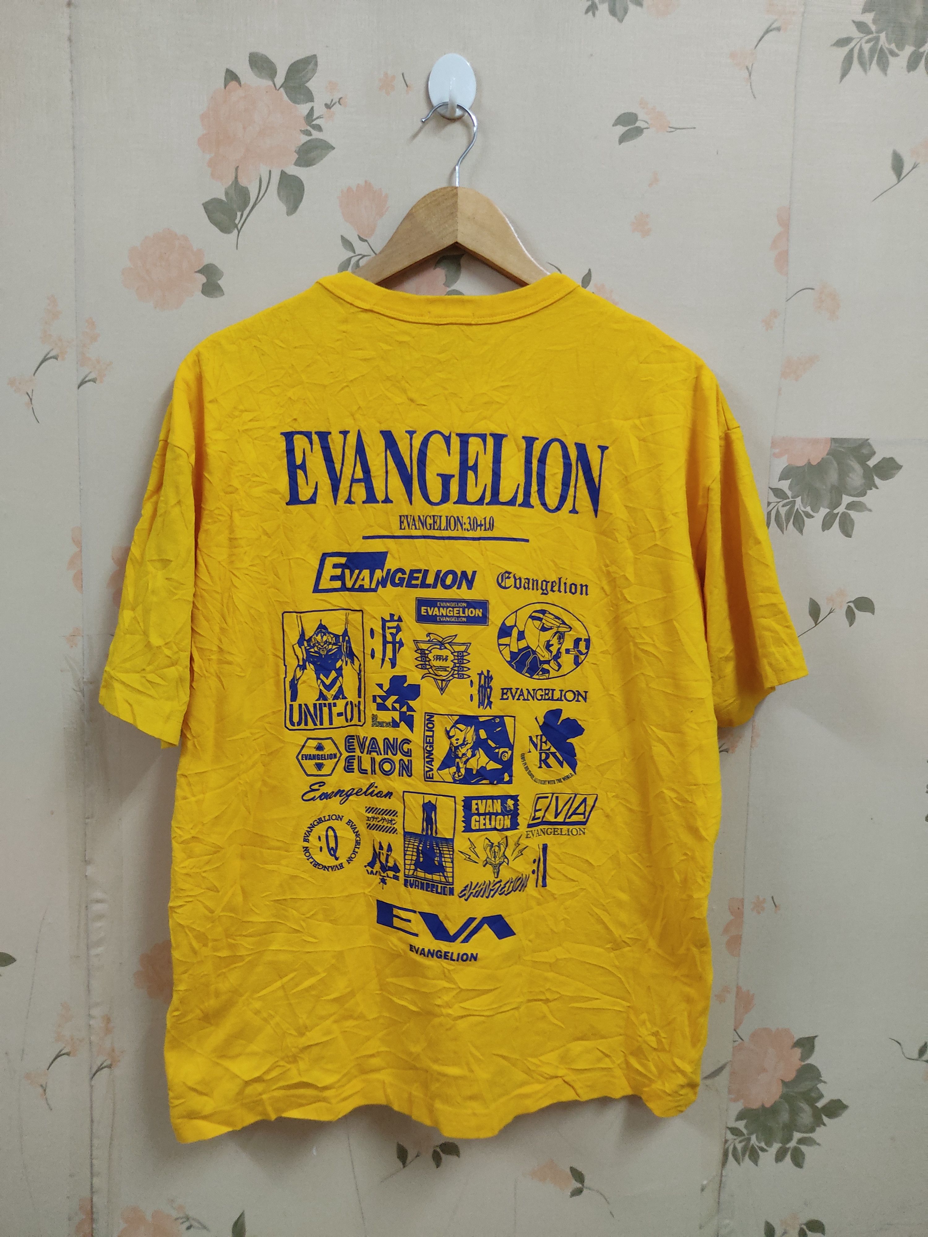 Anime × Cartoon Network EVANGELION ANIME T-SHIRT Size US XL / EU 56 / 4 - 1 Thumbnail