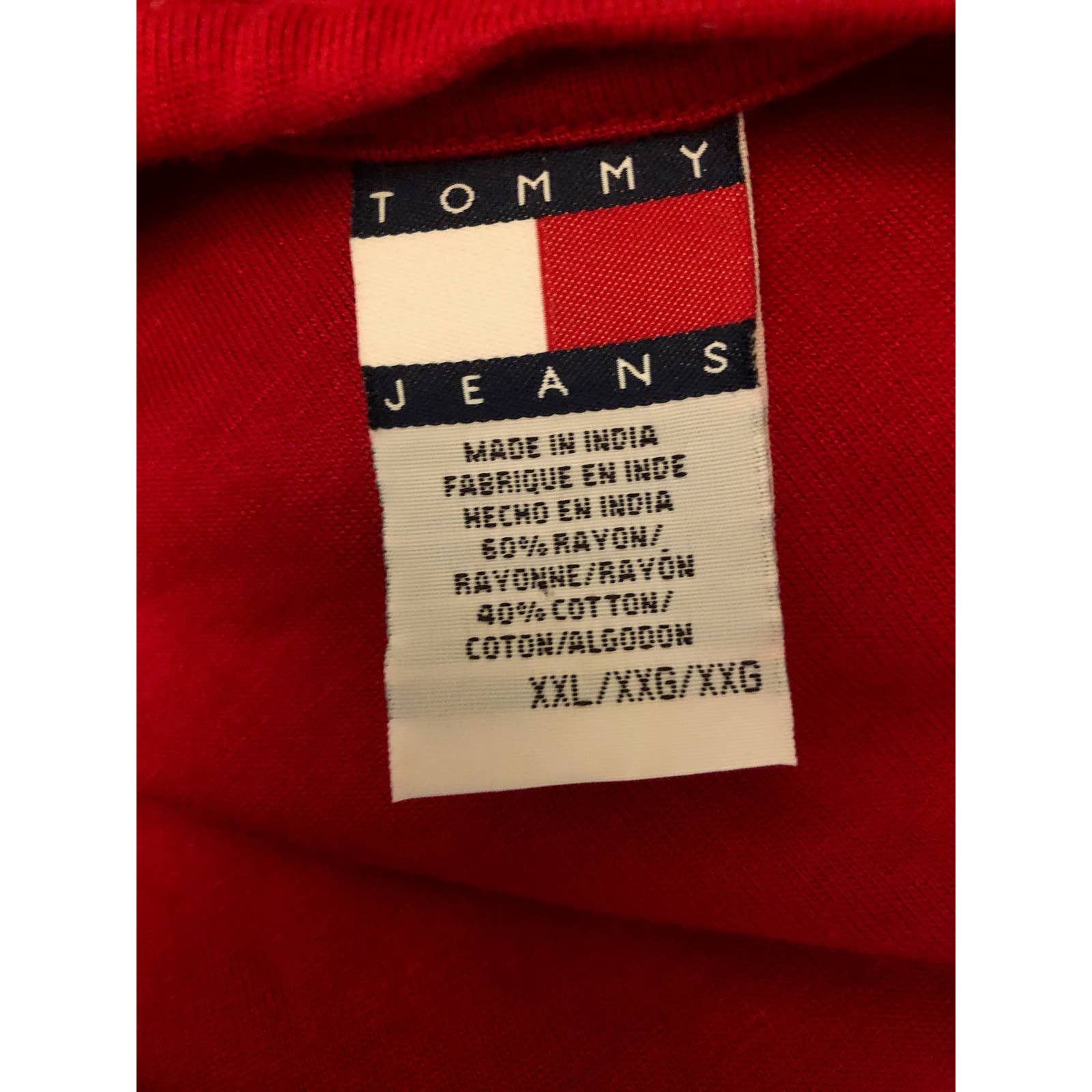 Tommy Hilfiger Vintage Tommy Jeans TJ Long-Sleeve Tee Size XL Size US XXL / EU 58 / 5 - 5 Thumbnail