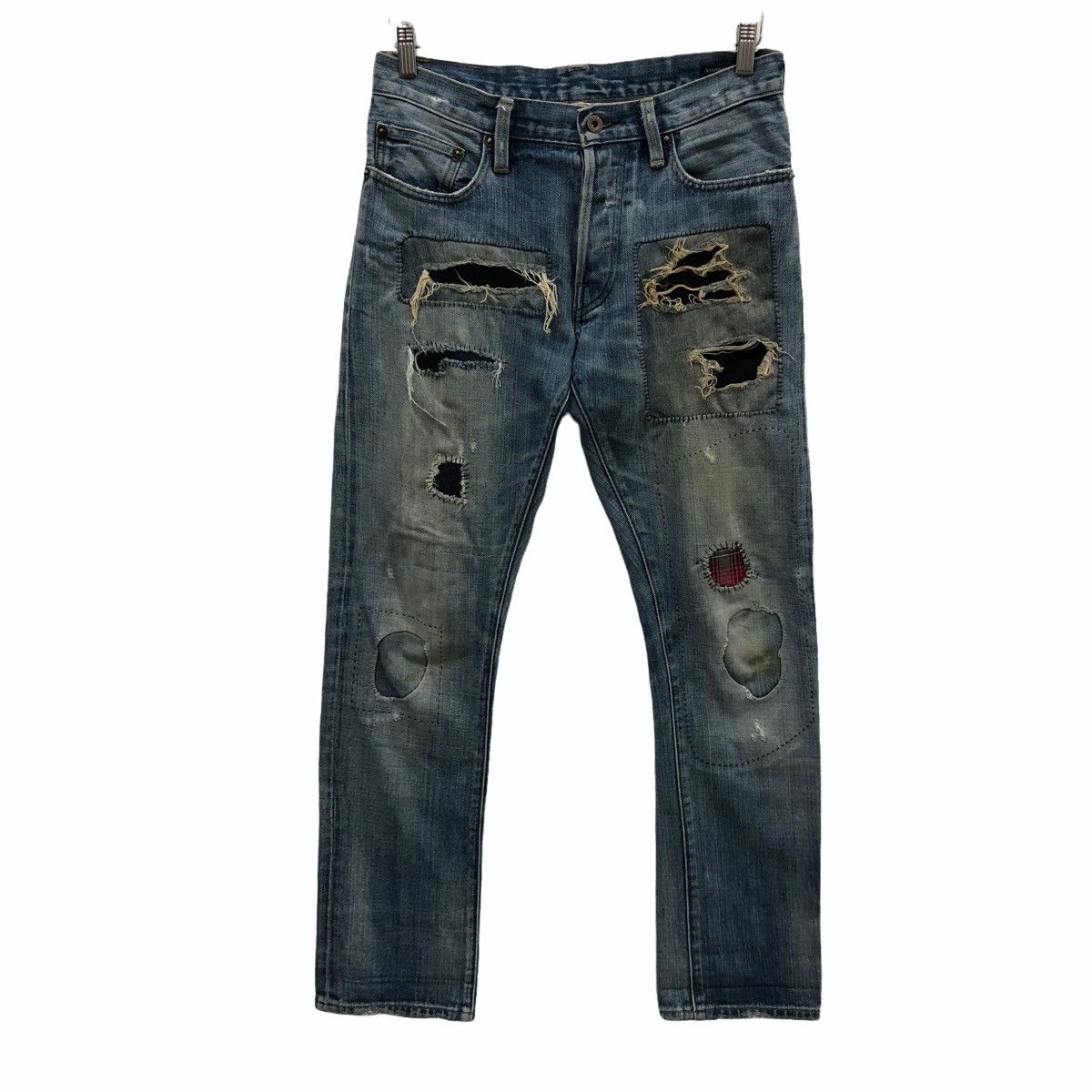 Rugby Distressed Denim Custom Denim Jeans