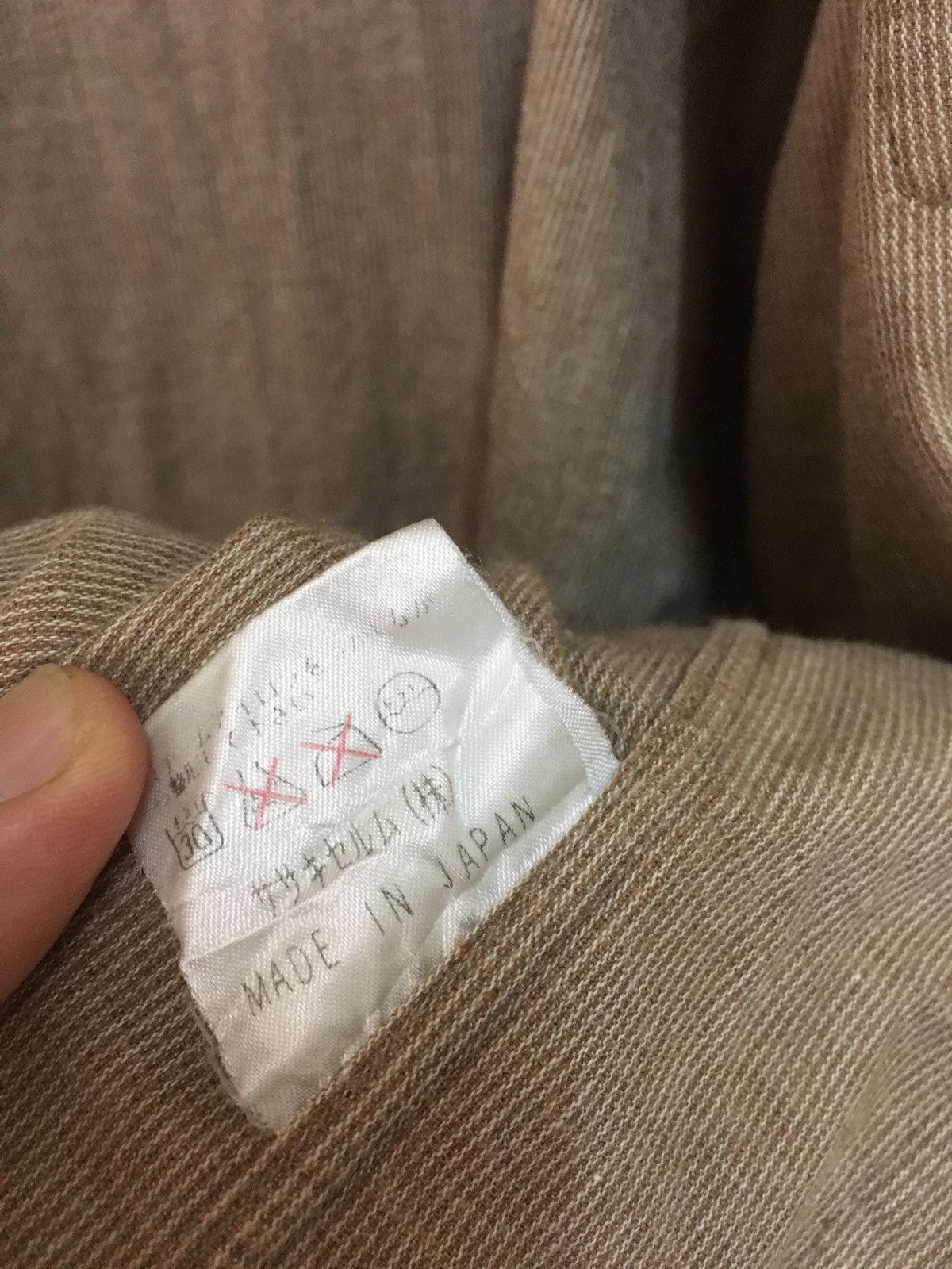 Designer Takeshi Yajima Button Up Long Sleeve Shirt 2 Tones Colour Size US L / EU 52-54 / 3 - 4 Thumbnail