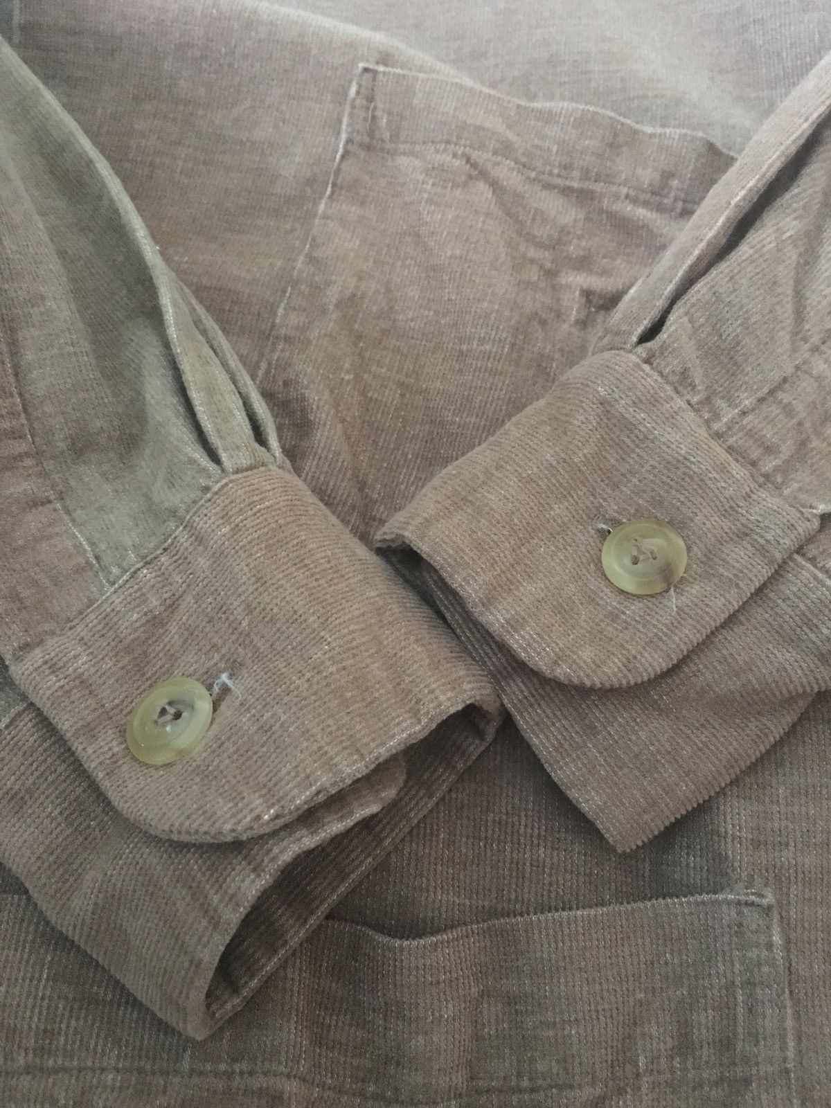Designer Takeshi Yajima Button Up Long Sleeve Shirt 2 Tones Colour Size US L / EU 52-54 / 3 - 6 Thumbnail