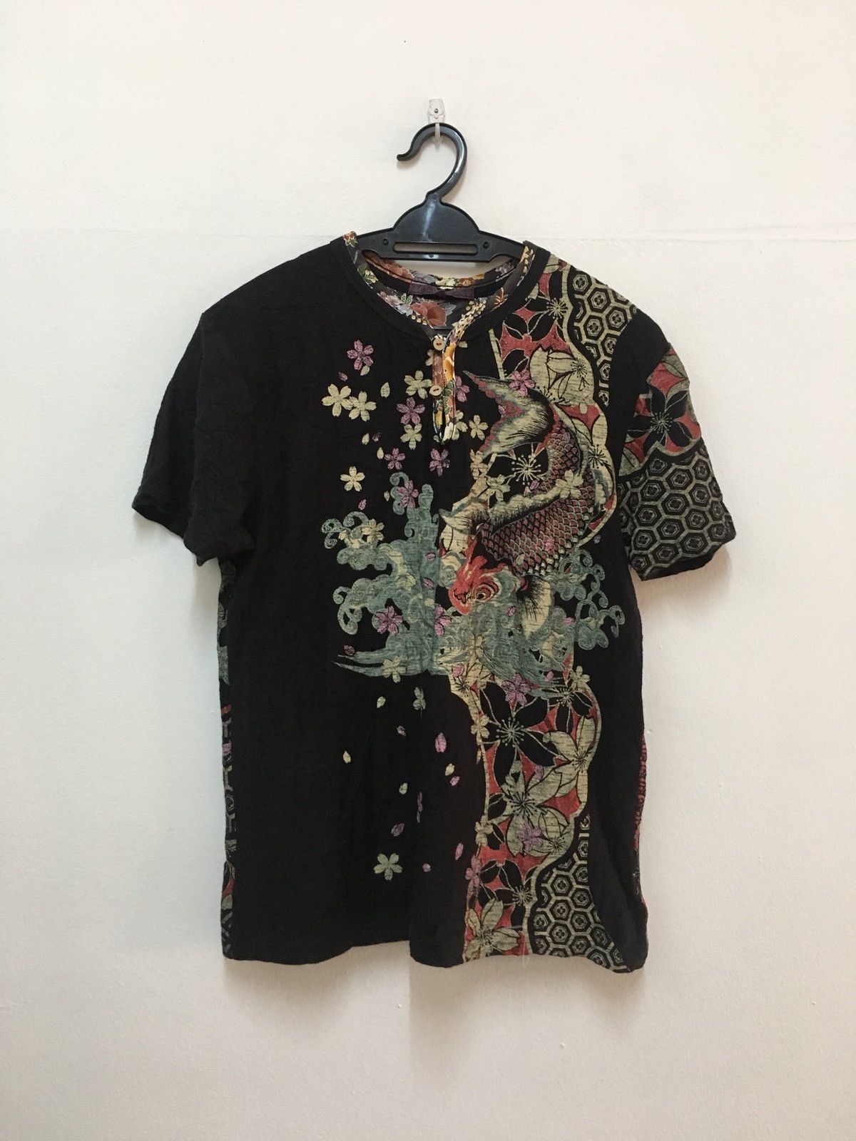 Japanese Brand Japanese traditonal Animal Motive shirt short sleeve Size US M / EU 48-50 / 2 - 2 Thumbnail