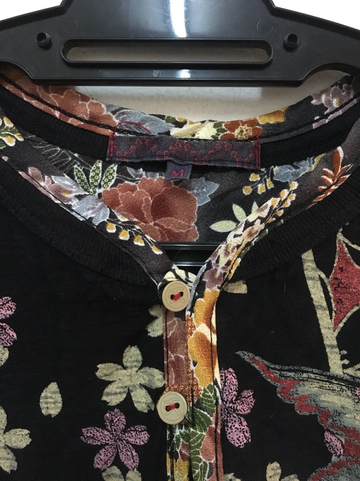 Japanese Brand Japanese traditonal Animal Motive shirt short sleeve Size US M / EU 48-50 / 2 - 3 Thumbnail