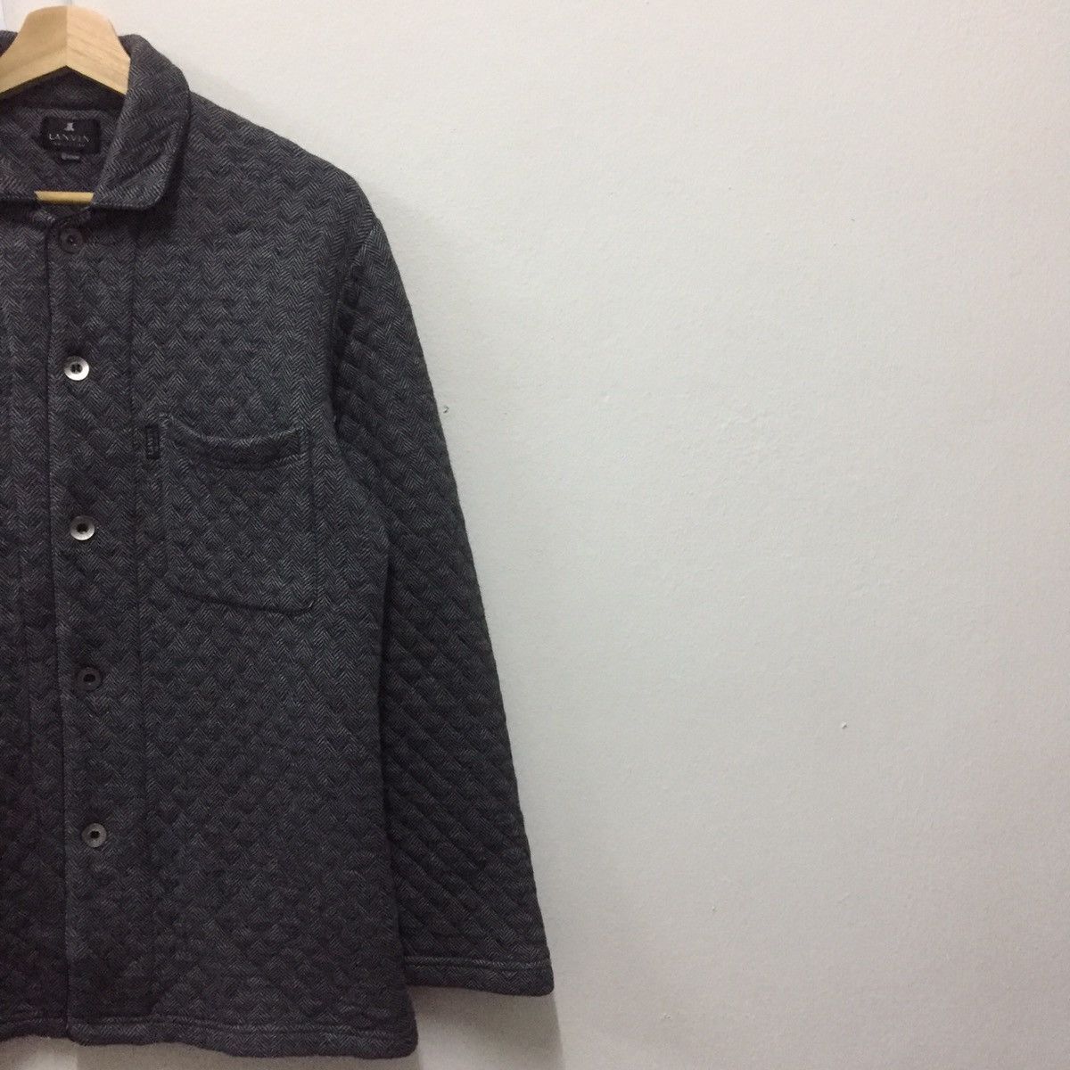 Lanvin × Vintage LANVIN Button UPS Quilted Sleepwear Size US M / EU 48-50 / 2 - 5 Thumbnail