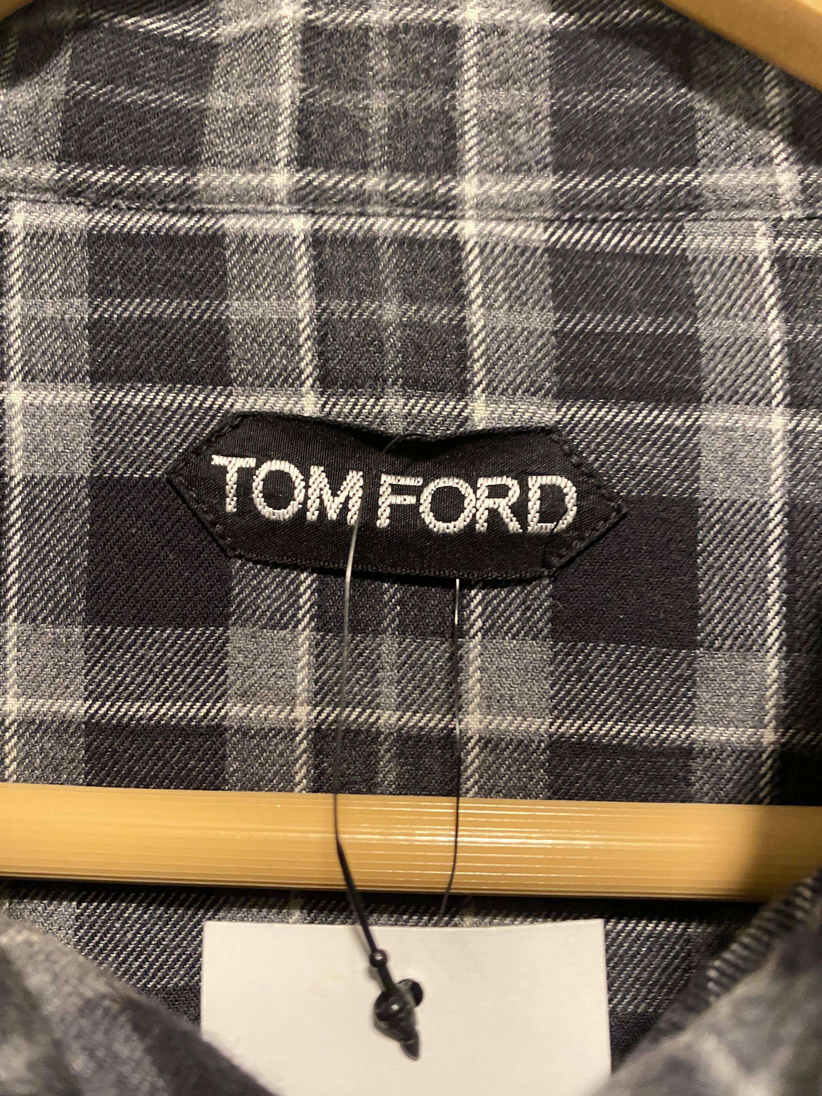Tom Ford tom ford western plaid checkered shirt button size 42 Size US L / EU 52-54 / 3 - 4 Thumbnail