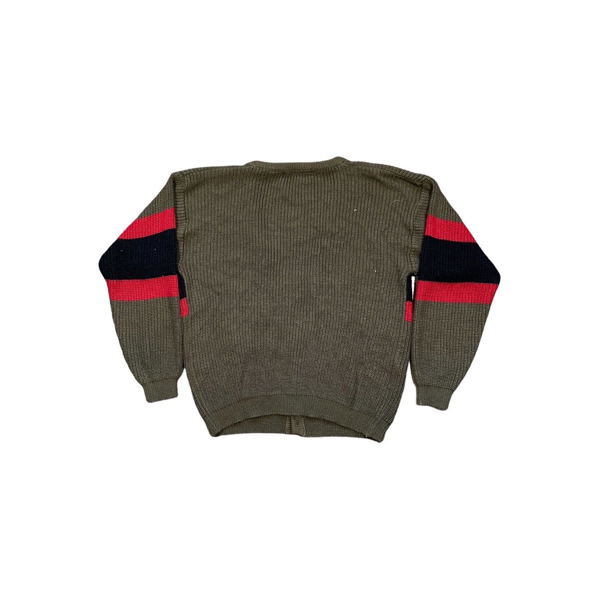 Vintage Vintage Zepellin Striped Cardigan Sweater Size US L / EU 52-54 / 3 - 4 Preview