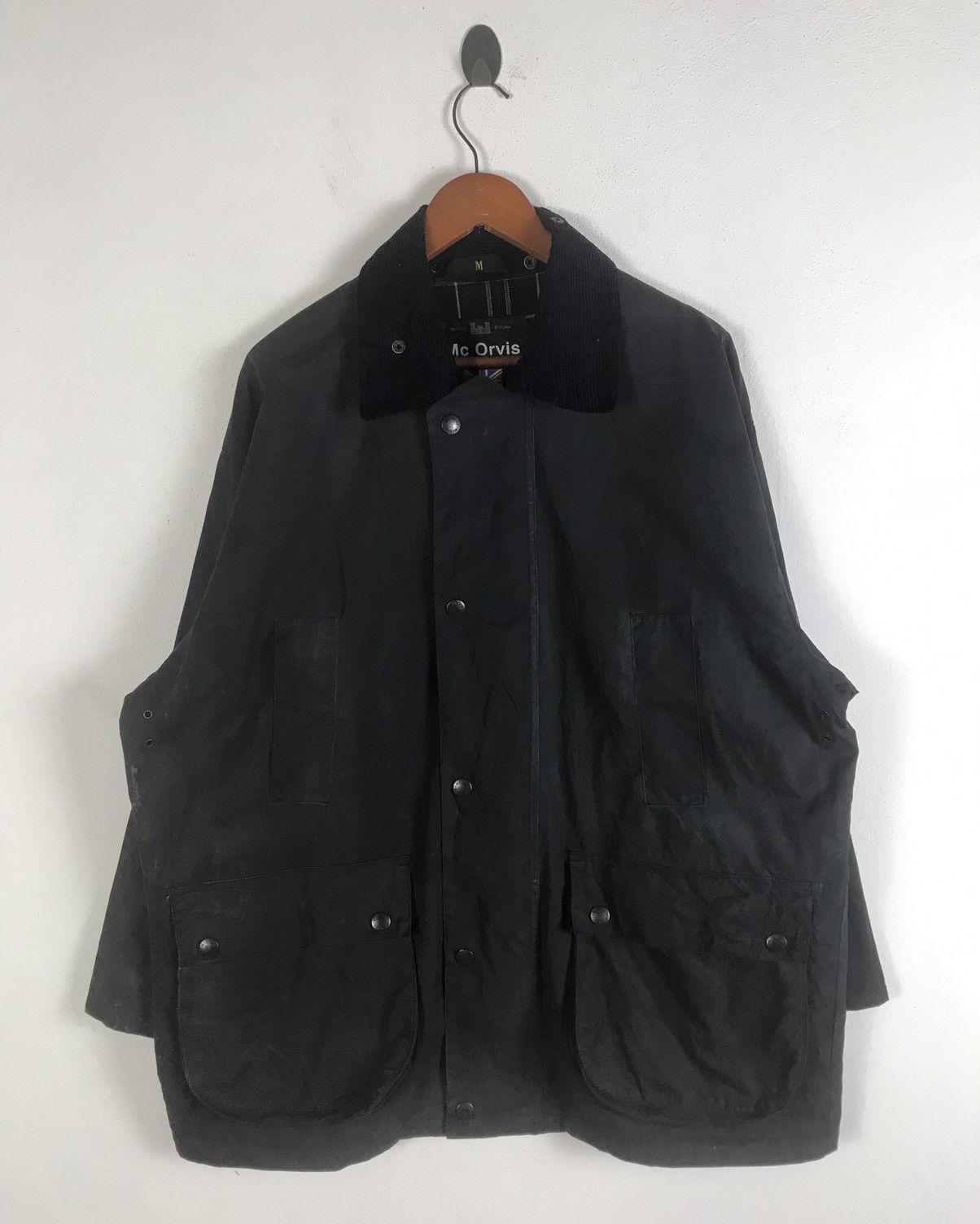 Barbour × Orvis Mc Orvis vintage wachs wetter wax jacket