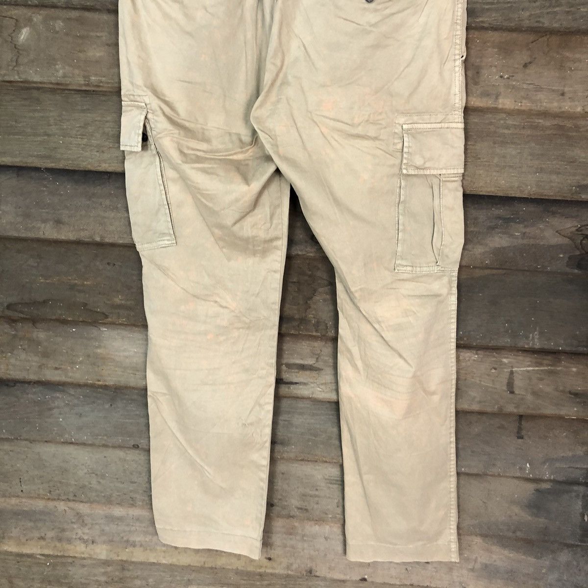 Japanese Brand D Uniqlo Brown multipocket tactical japan Cargo Pants #2371 Size US 33 - 13 Thumbnail