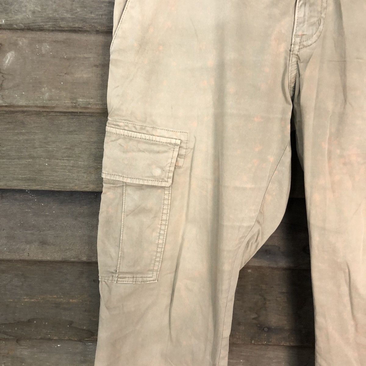 Japanese Brand D Uniqlo Brown multipocket tactical japan Cargo Pants #2371 Size US 33 - 6 Thumbnail