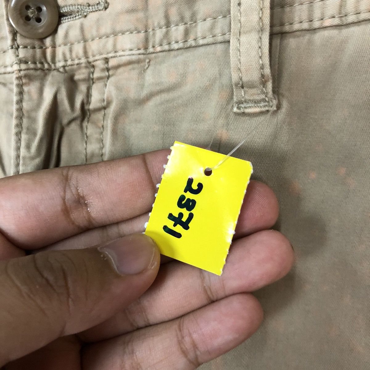 Japanese Brand D Uniqlo Brown multipocket tactical japan Cargo Pants #2371 Size US 33 - 10 Thumbnail