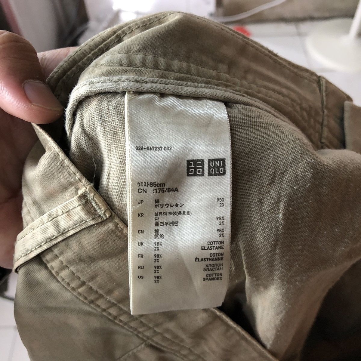 Japanese Brand D Uniqlo Brown multipocket tactical japan Cargo Pants #2371 Size US 33 - 16 Thumbnail