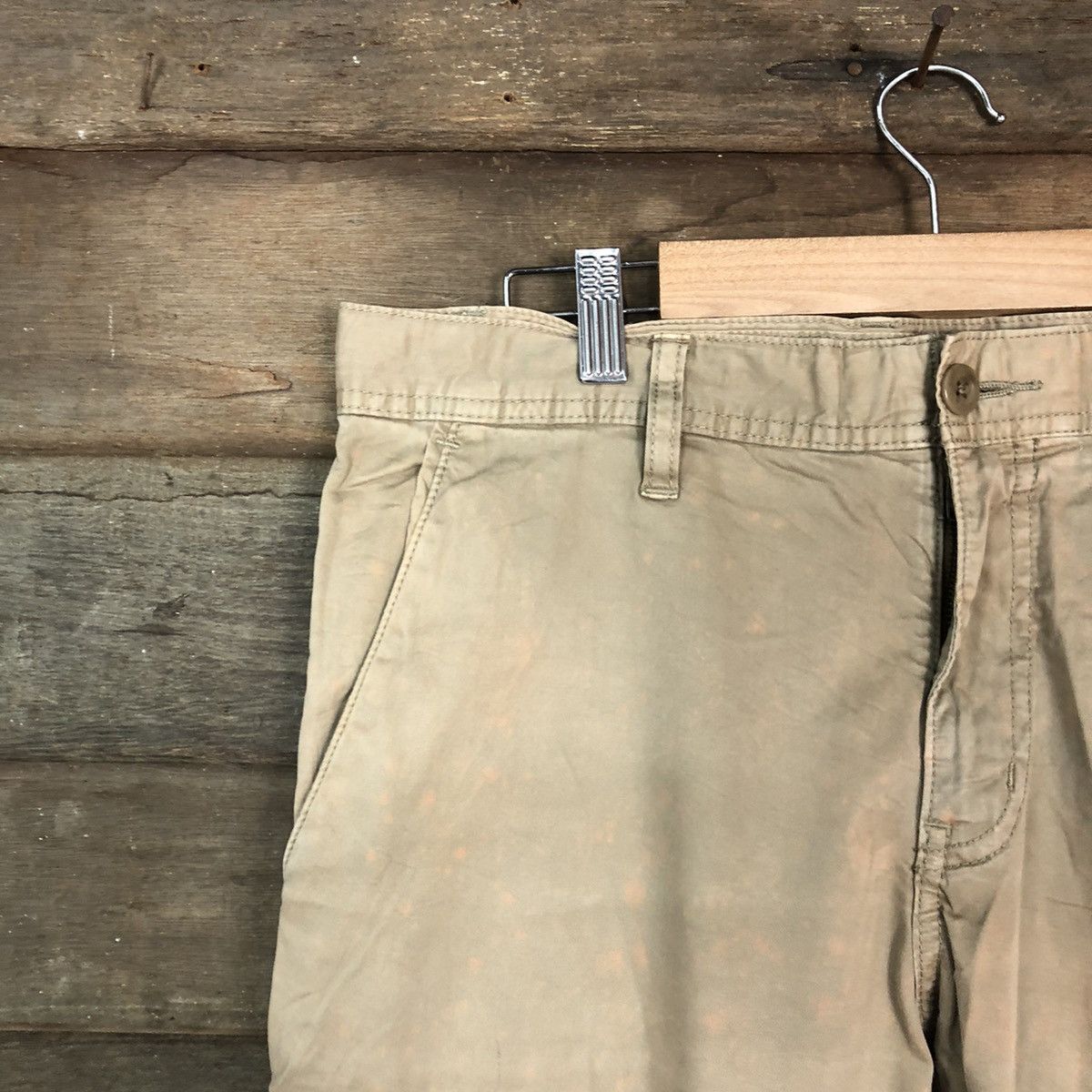Japanese Brand D Uniqlo Brown multipocket tactical japan Cargo Pants #2371 Size US 33 - 4 Thumbnail
