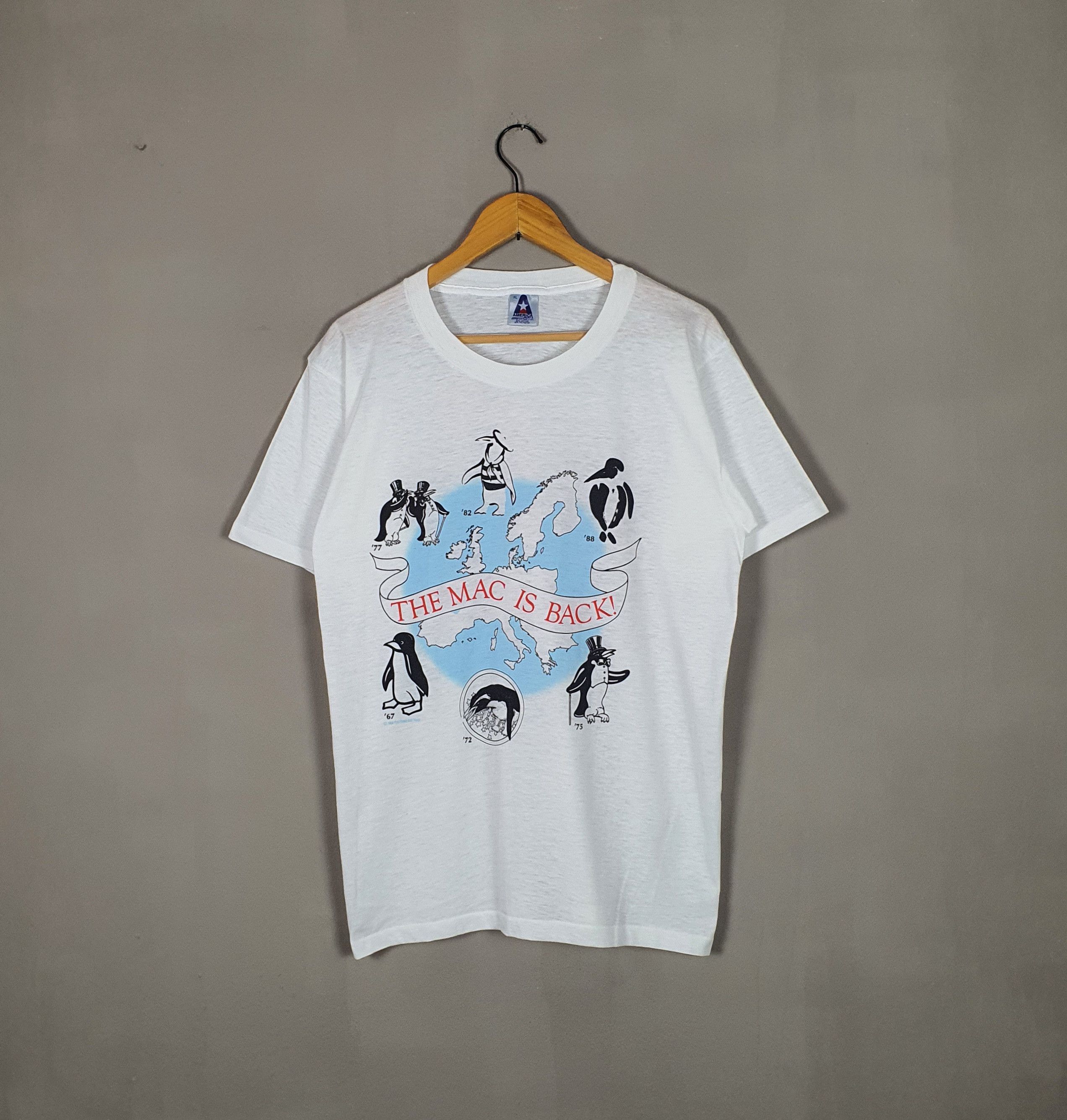 Band Tees 1988 FLEETWOOD MAC Europe Tour Concert T shirt size Large Size US L / EU 52-54 / 3 - 1 Thumbnail
