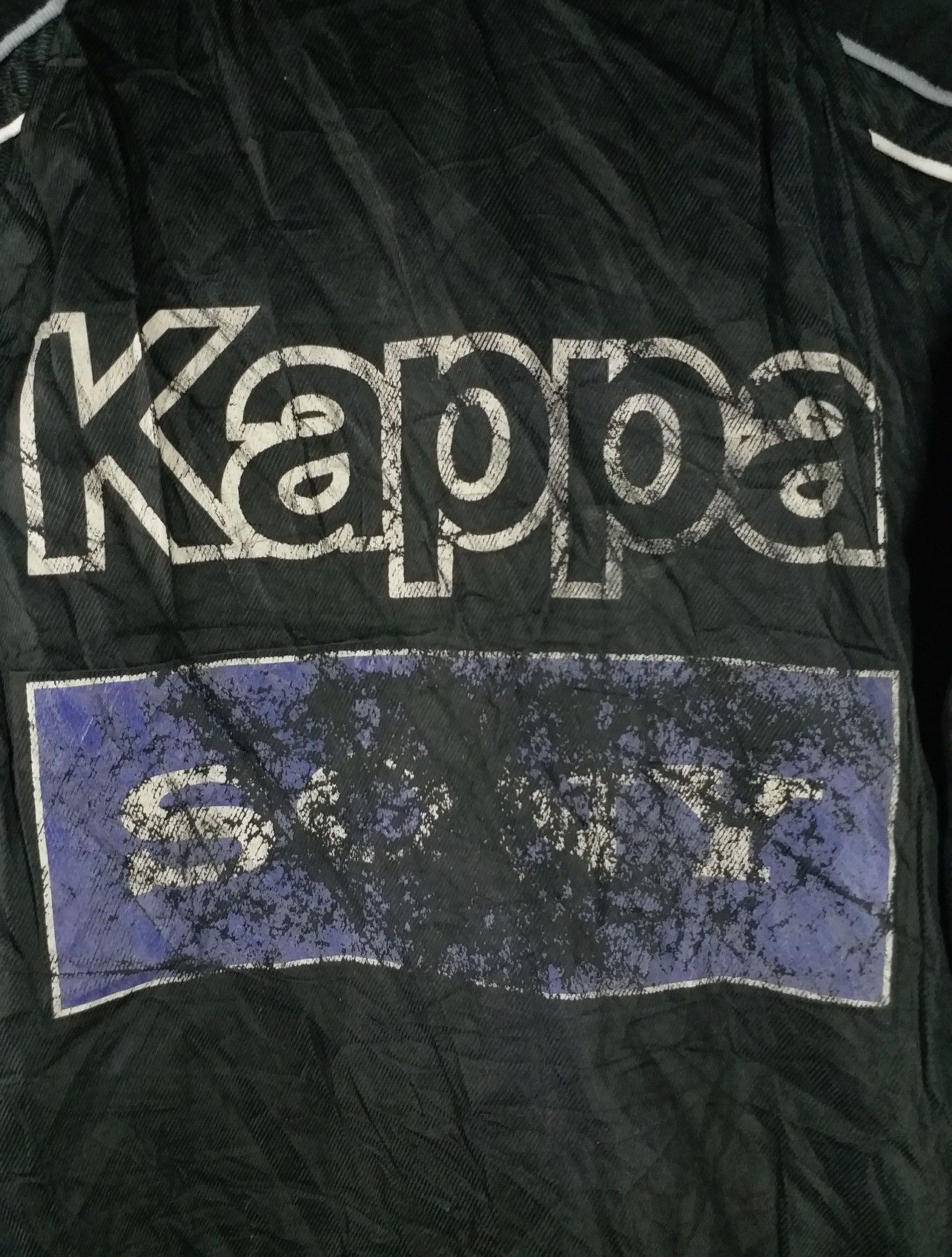 Vintage Vintage JUVENTUS FC KAPPA SIDE TAPE JACKET Size US M / EU 48-50 / 2 - 4 Thumbnail