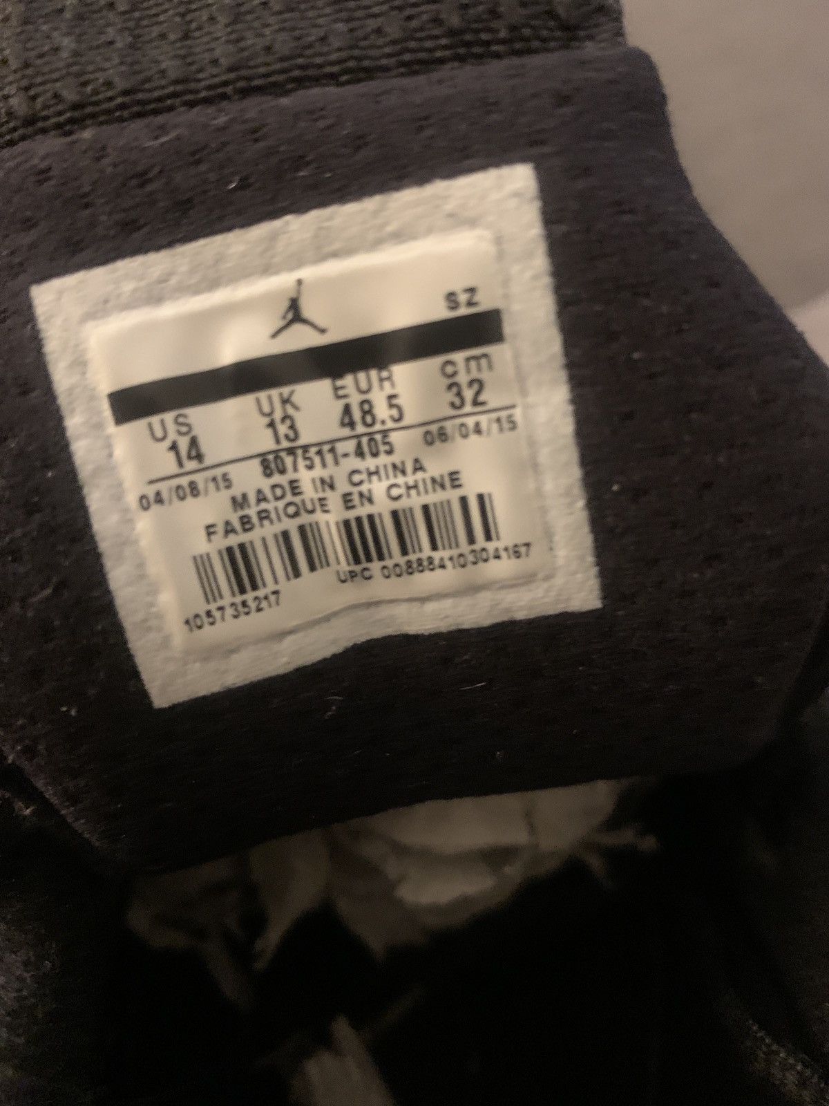 Jordan Brand Air Jordan 14 Retro Low Laney 2015 Size US 14 / EU 47 - 6 Thumbnail