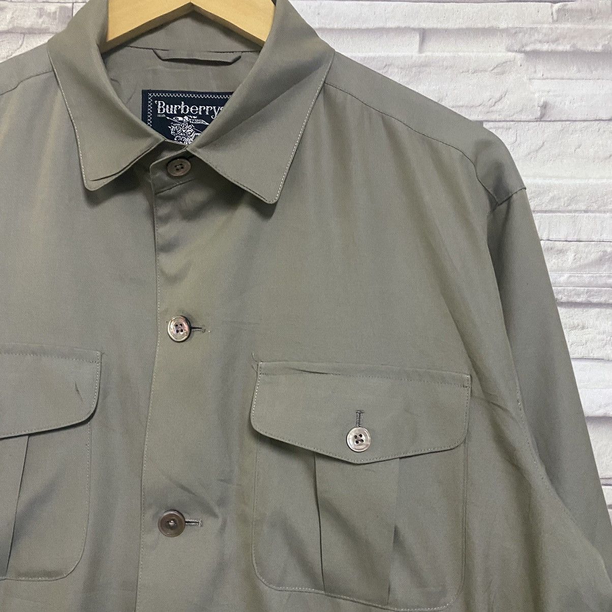 Burberry Prorsum Vintage Burberrys Safari Jacket Size US L / EU 52-54 / 3 - 8 Thumbnail