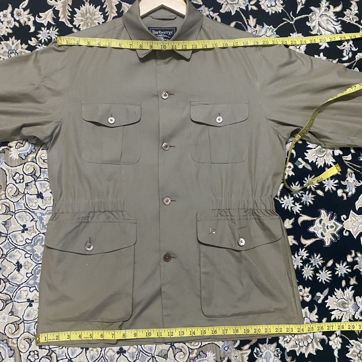 Burberry Prorsum Vintage Burberrys Safari Jacket Size US L / EU 52-54 / 3 - 15 Thumbnail