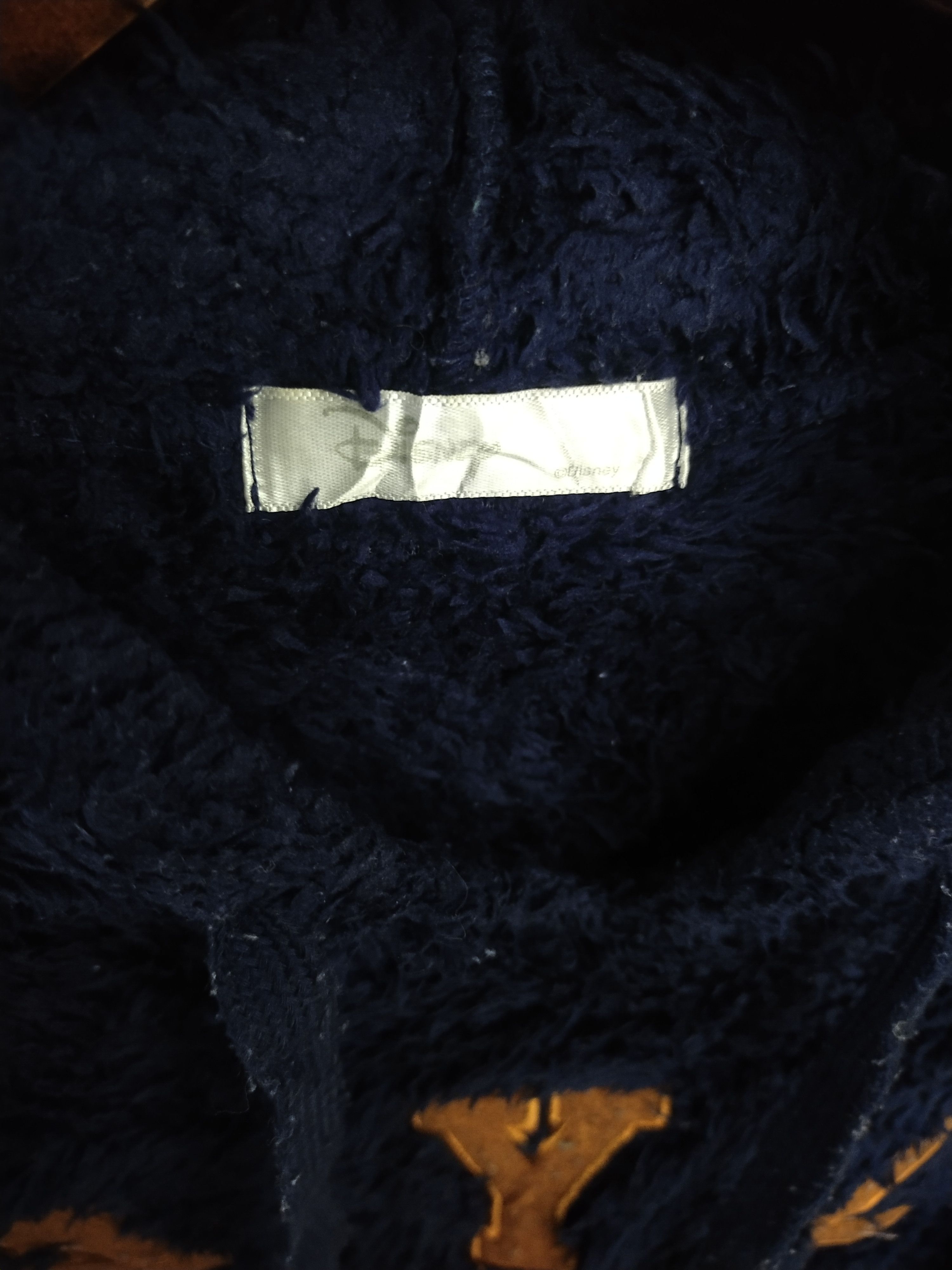 Disney Disney-Mickey Mouse fleece dark blue sweaters #H472 Size US L / EU 52-54 / 3 - 8 Thumbnail