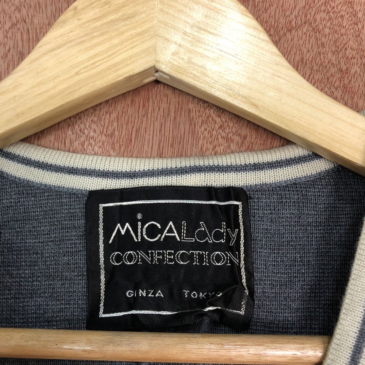 Homespun Knitwear Japan Grey cardigan Knitwear #H424 Size S / US 4 / IT 40 - 10 Thumbnail