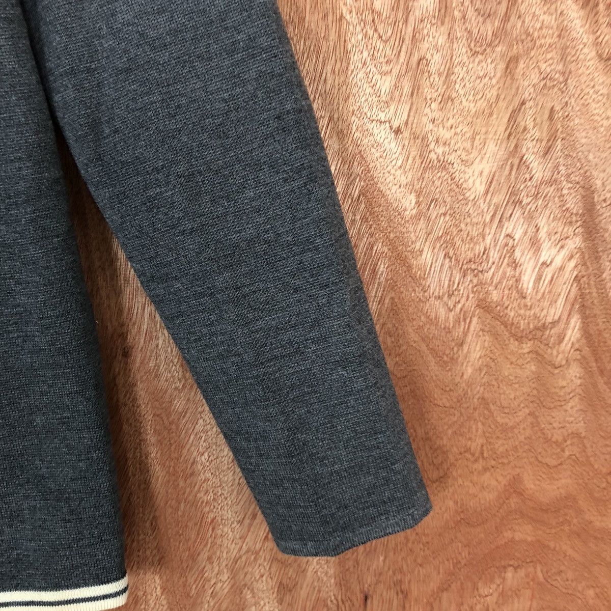 Homespun Knitwear Japan Grey cardigan Knitwear #H424 Size S / US 4 / IT 40 - 4 Thumbnail
