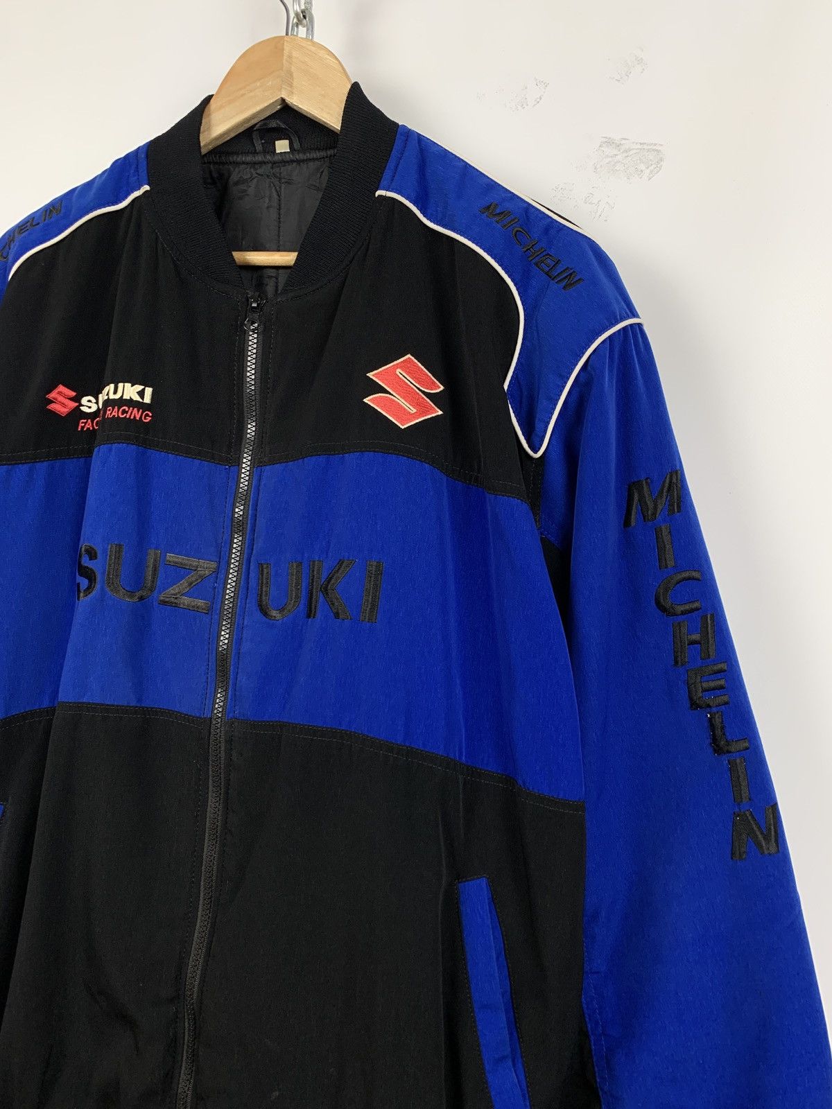 Vintage Vintage Suzuki Michelin Racing Jacket Size US XL / EU 56 / 4 - 5 Thumbnail
