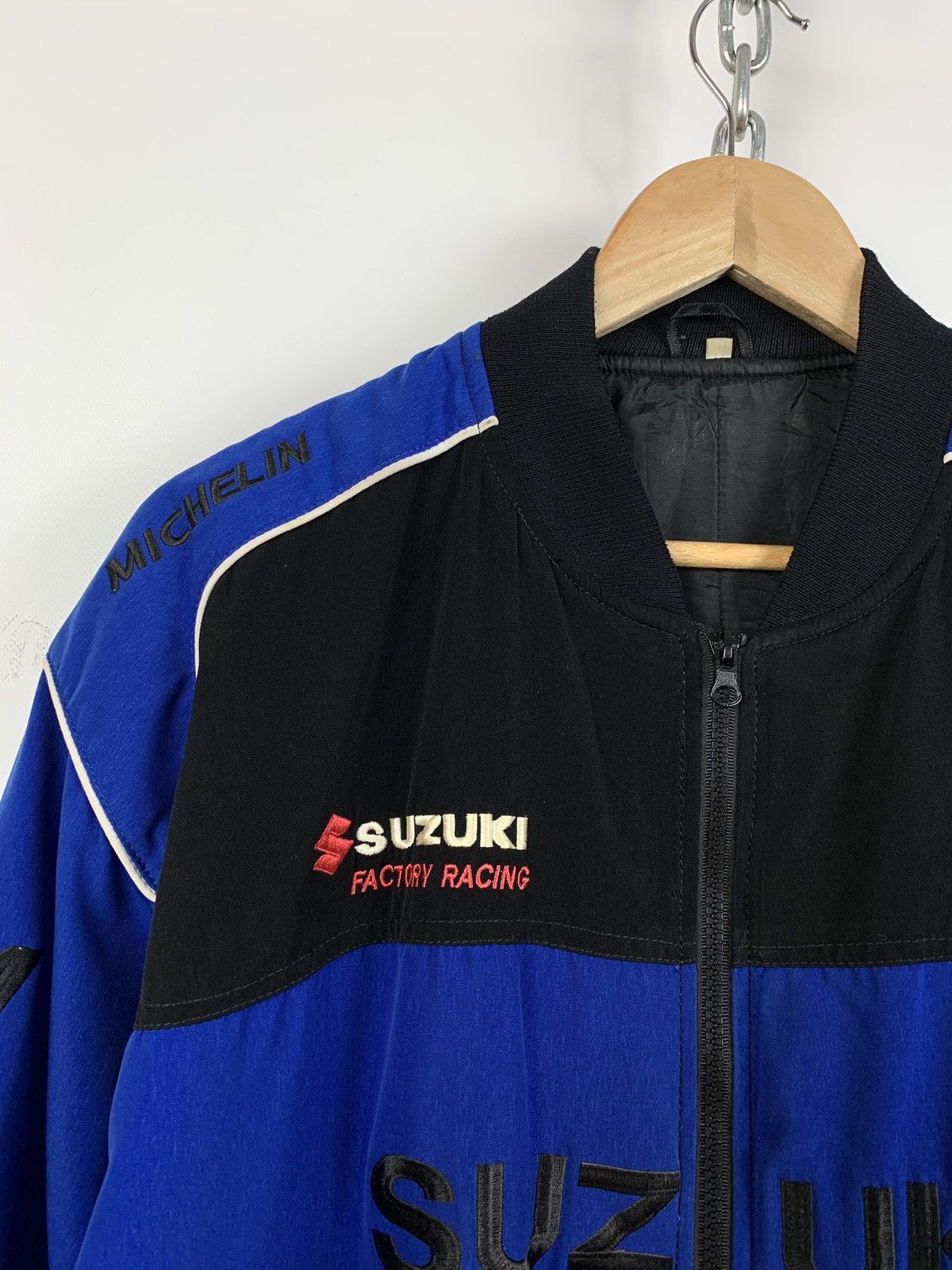 Vintage Vintage Suzuki Michelin Racing Jacket Size US XL / EU 56 / 4 - 8 Thumbnail