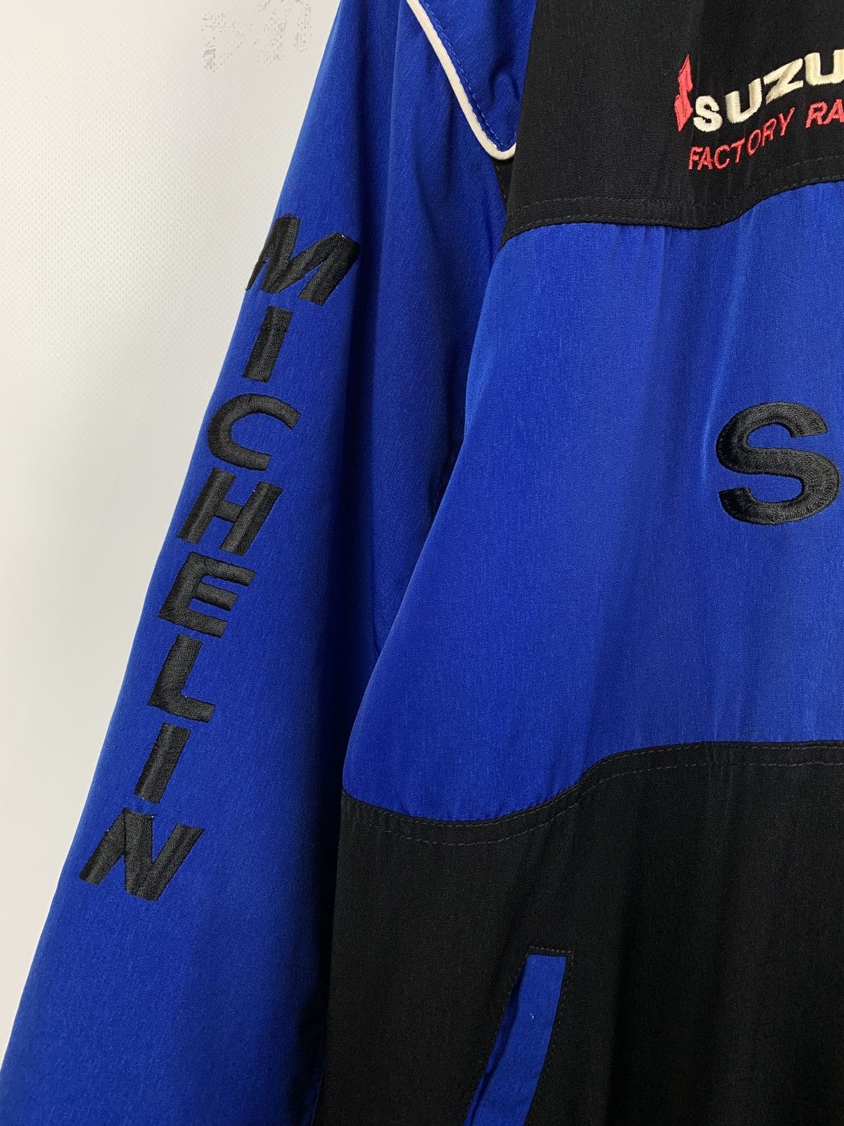 Vintage Vintage Suzuki Michelin Racing Jacket Size US XL / EU 56 / 4 - 9 Thumbnail