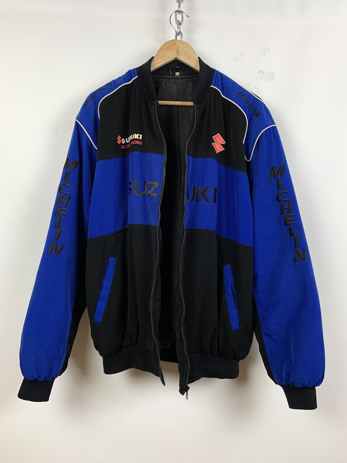 Vintage Vintage Suzuki Michelin Racing Jacket Size US XL / EU 56 / 4 - 3 Thumbnail