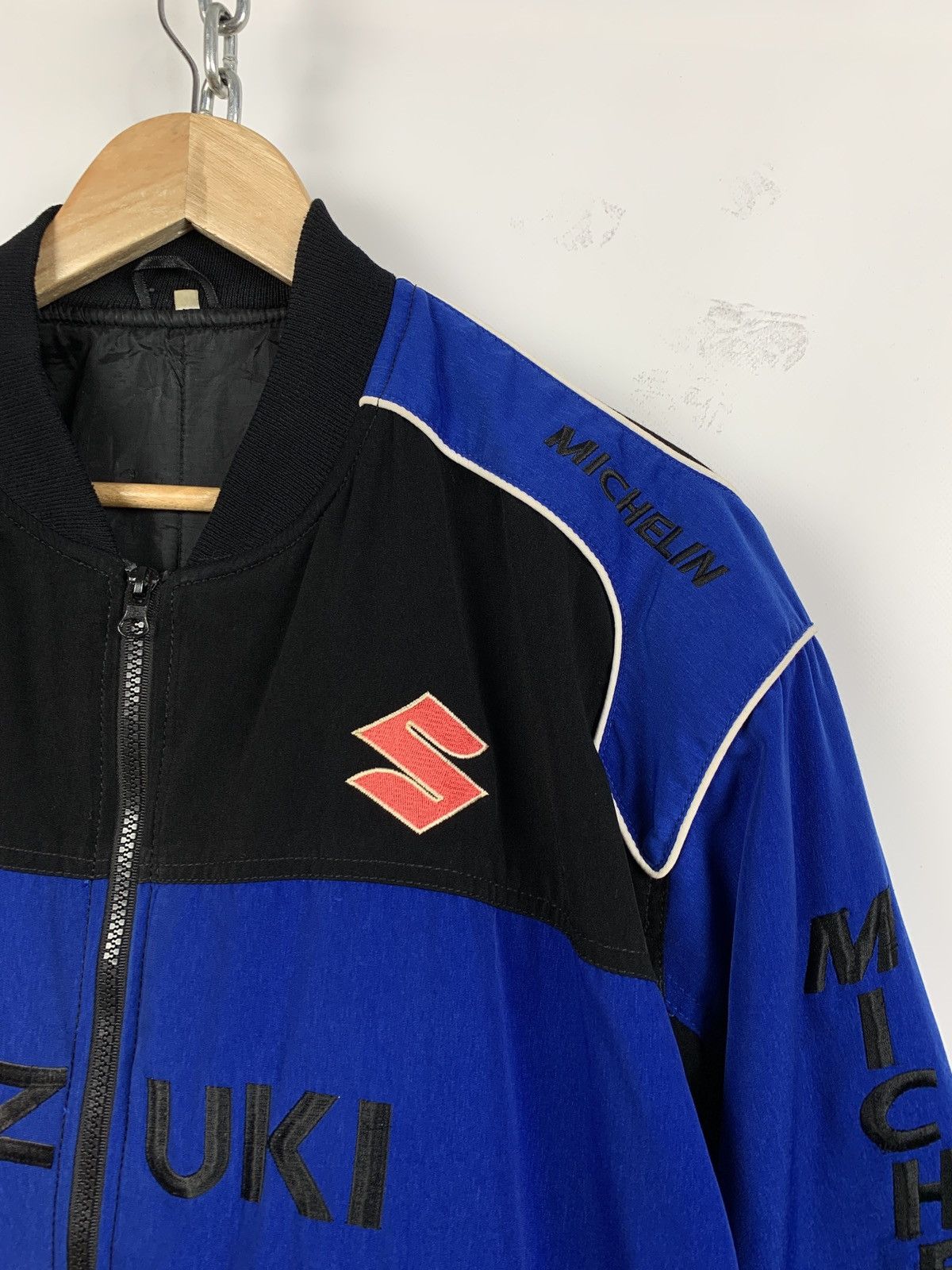Vintage Vintage Suzuki Michelin Racing Jacket Size US XL / EU 56 / 4 - 7 Thumbnail