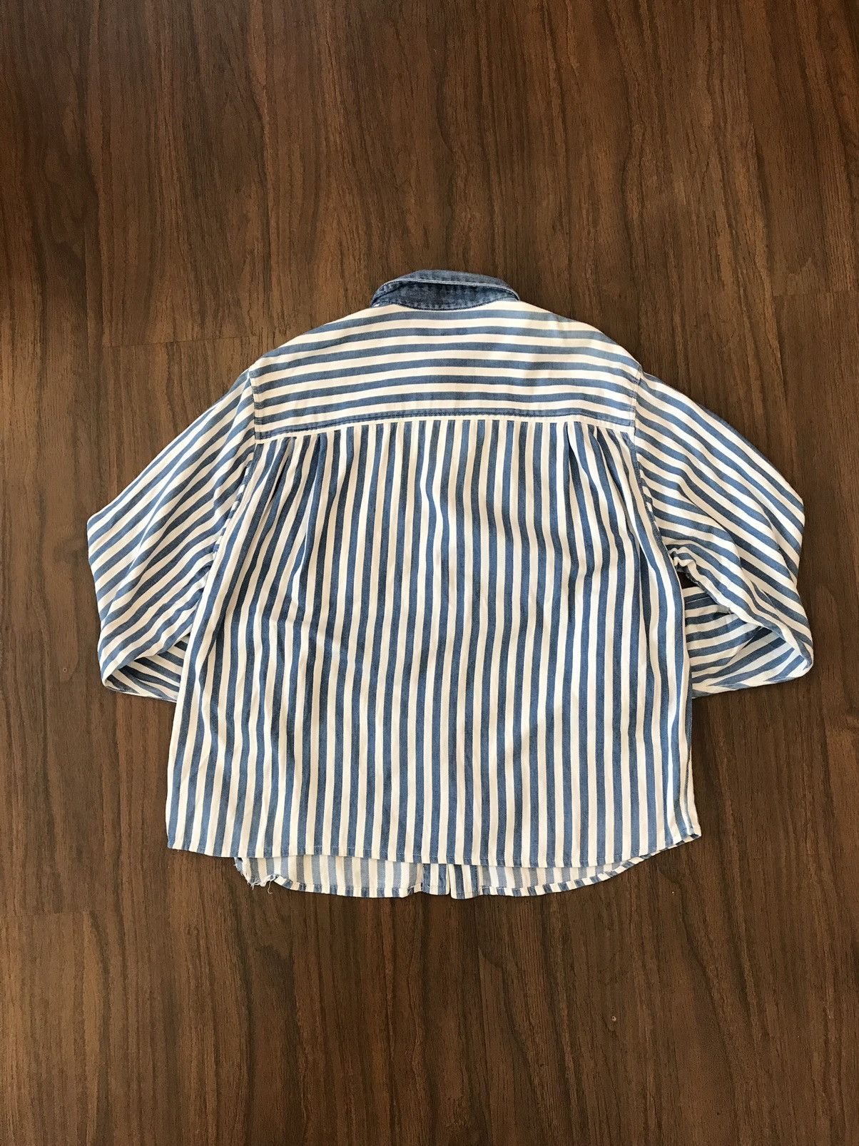 Guess Vintage guess striped denim 80s Size US M / EU 48-50 / 2 - 13 Thumbnail