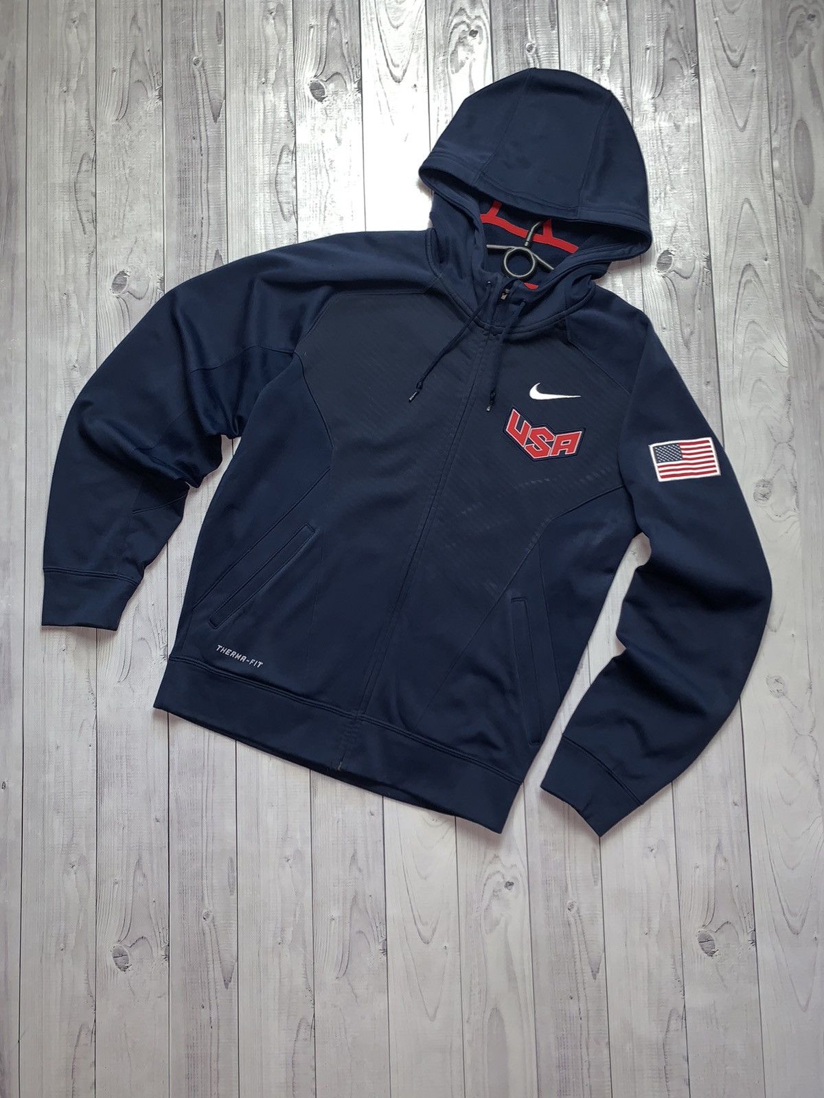 America Soccer track jacket Nike size S