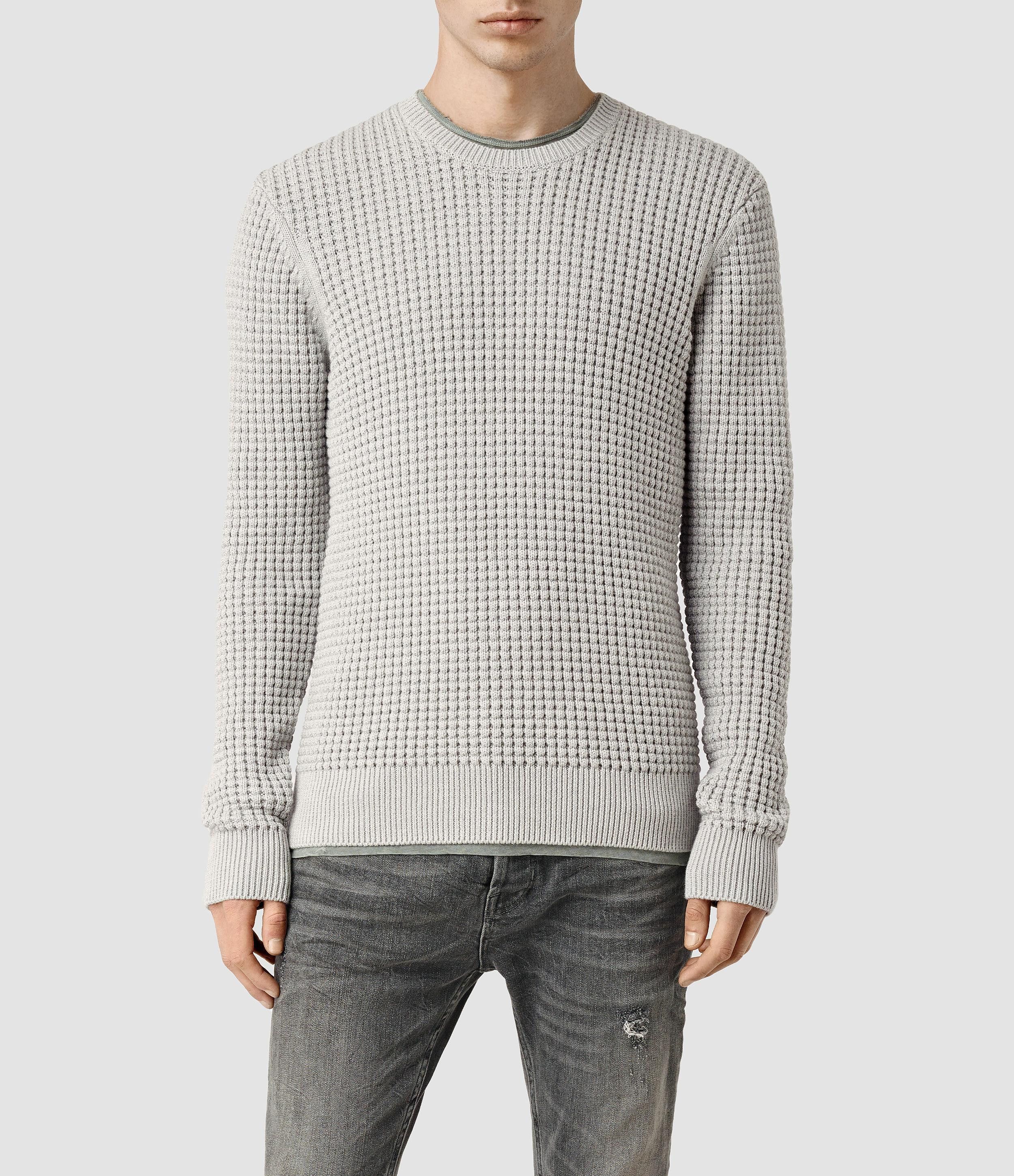 Allsaints All Saints Cotton Knitted Eydon Crew Jumper Sweater Grailed