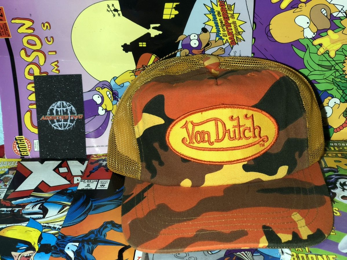 Orange camo von dutch hat online