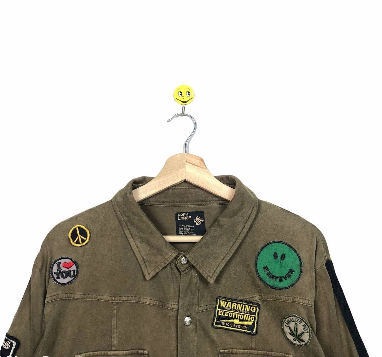 PPFM PPFM Military Style Patchwork Shirt Jacket Multipocket Size US L / EU 52-54 / 3 - 3 Thumbnail
