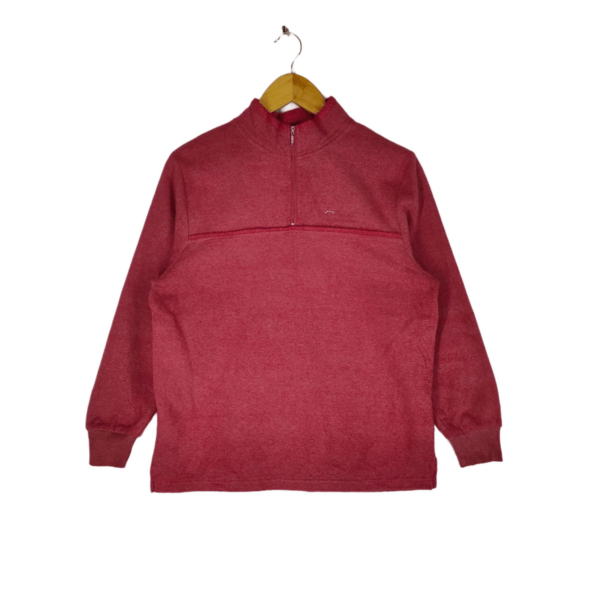 Vintage SABLINA VALENTINO Embroidery Spellout Neck Zipper Sweater Size US M / EU 48-50 / 2 - 1 Thumbnail