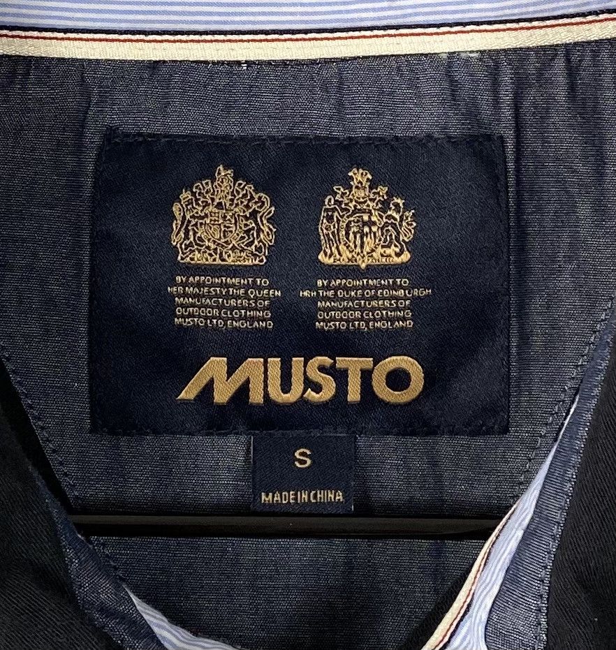 Musto MUSTO Ocean Outfitters Nautical Yacht Polo Shirt Size S Blue Size US S / EU 44-46 / 1 - 3 Thumbnail